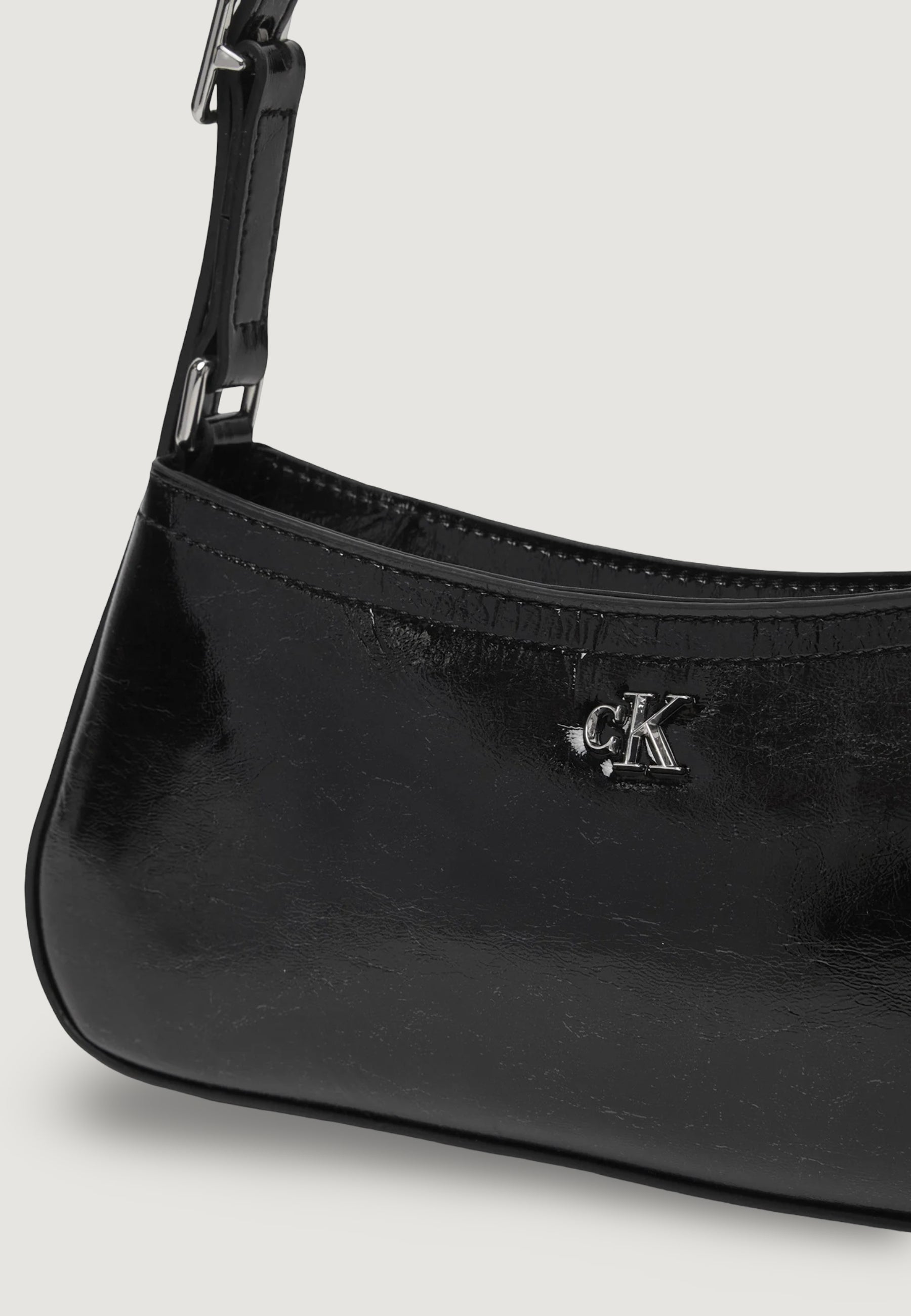 Borsa Calvin Klein CK METALLIC SMALL SHOULDER BAG