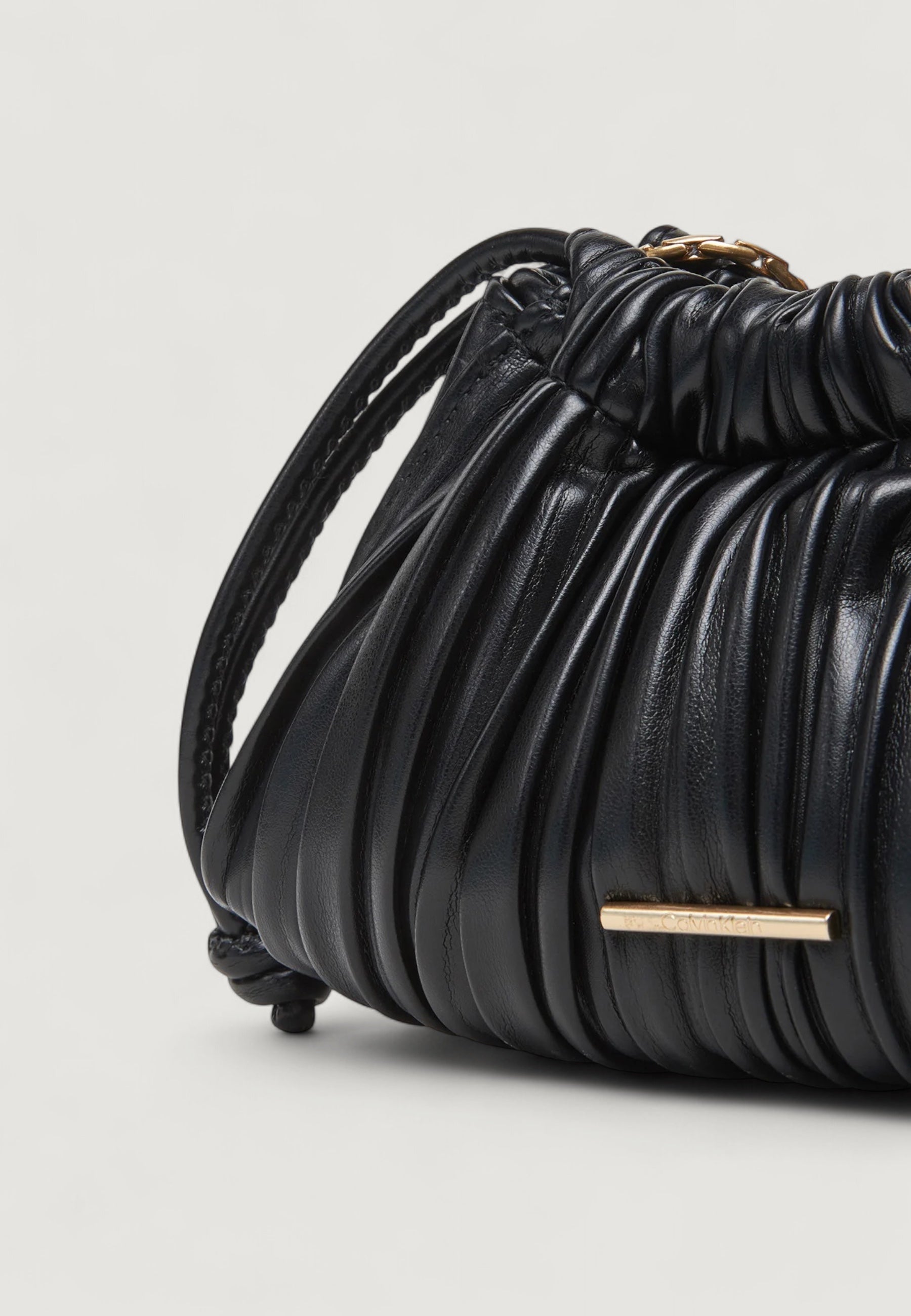 Bag Calvin Klein PLISSE MINI DRAWSTRING BAG