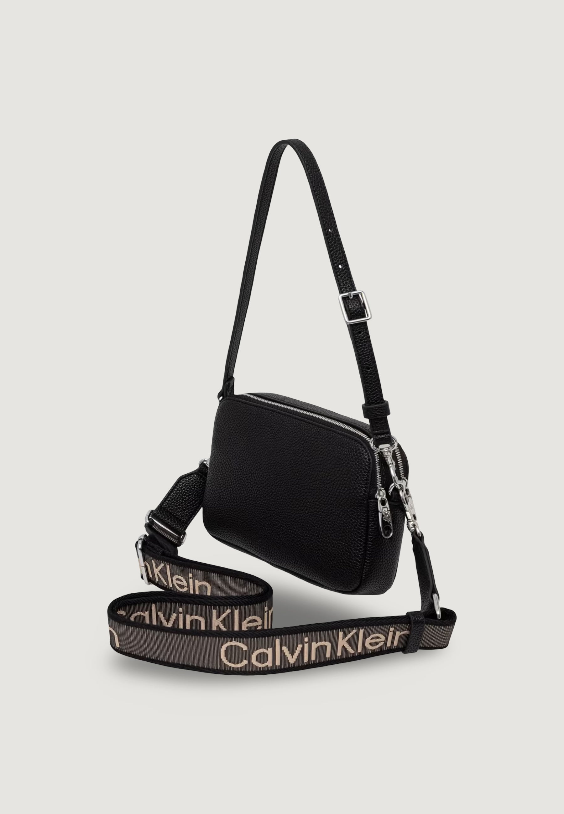 Borsa Calvin Klein WEBBING 2X STRAP CAMERA BAG