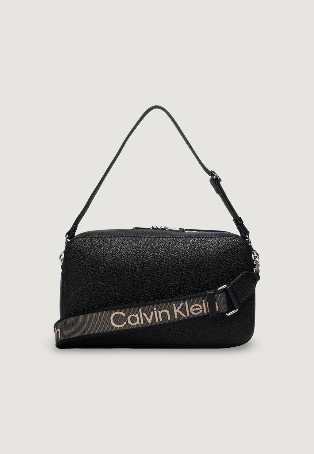 Borsa Calvin Klein WEBBING 2X STRAP LG CAMERA BAG