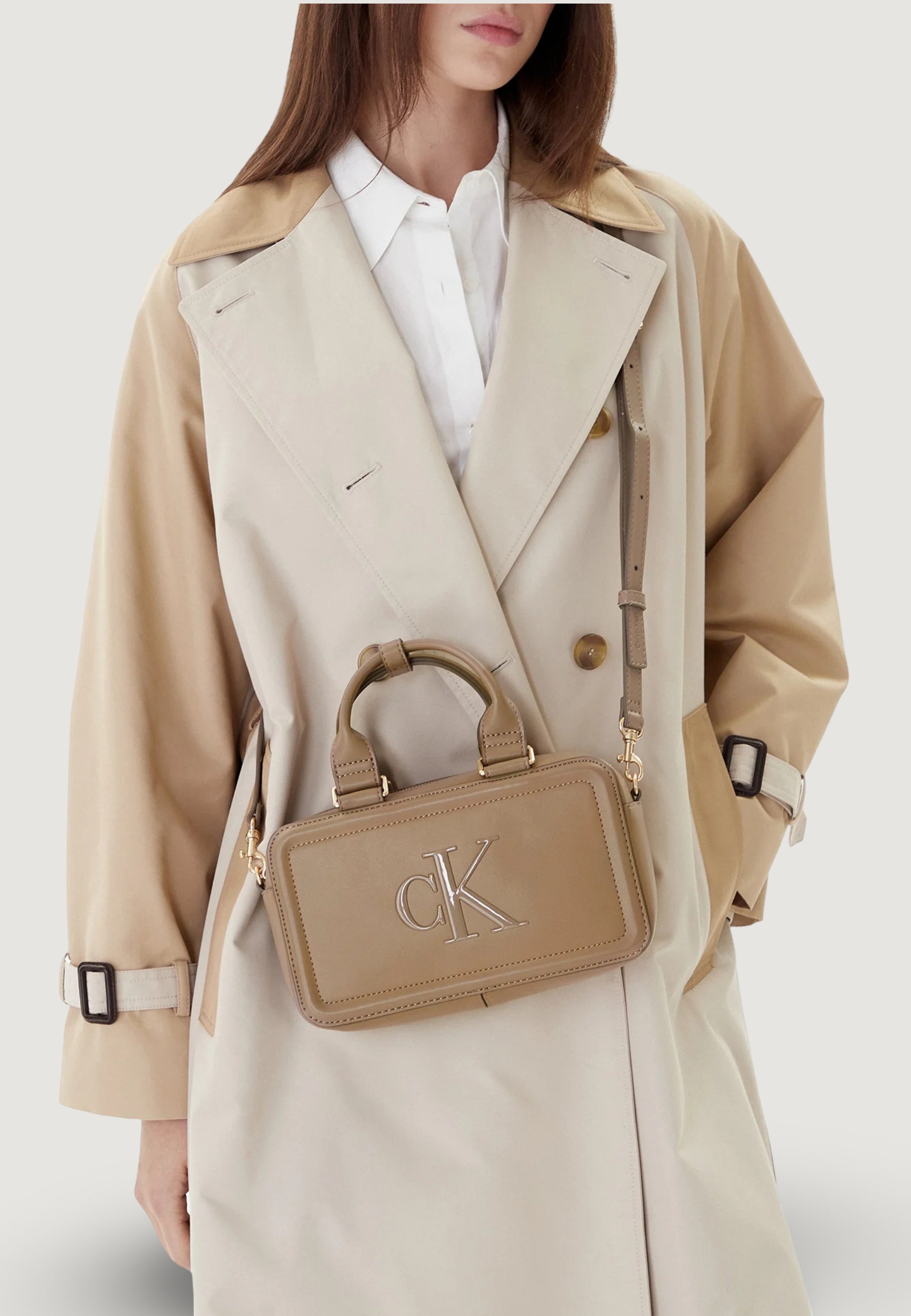 Borsa Calvin Klein BOLD CK BAULETTO CROSSBODY