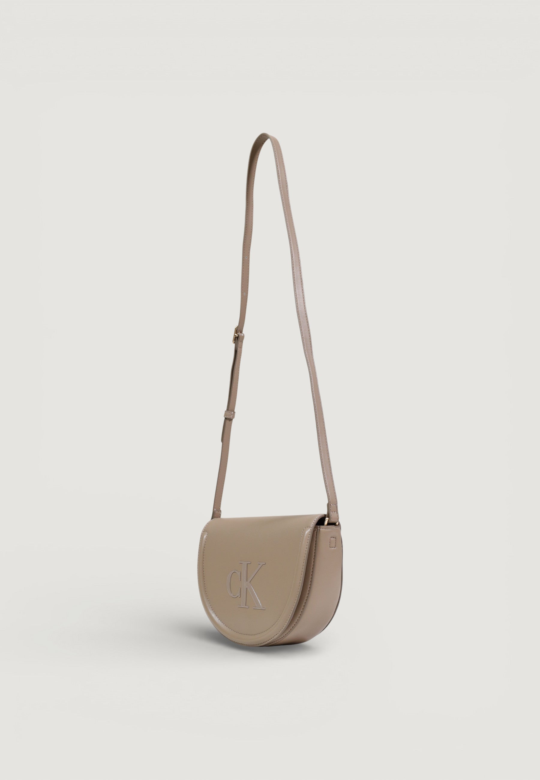 Borsa Calvin Klein RAISED CK SADDLE CROSSBODY