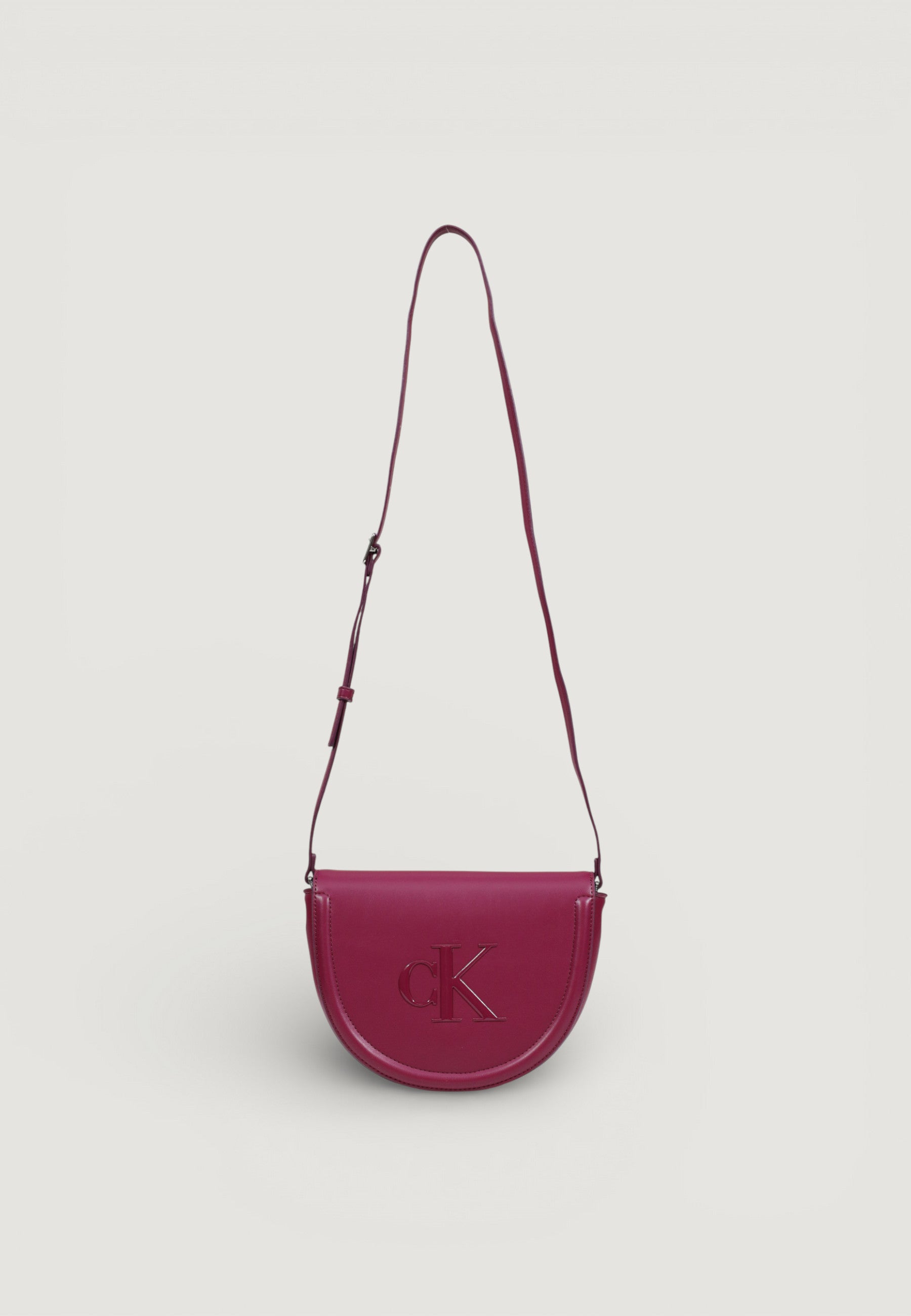 Borsa Calvin Klein RAISED CK SADDLE CROSSBODY