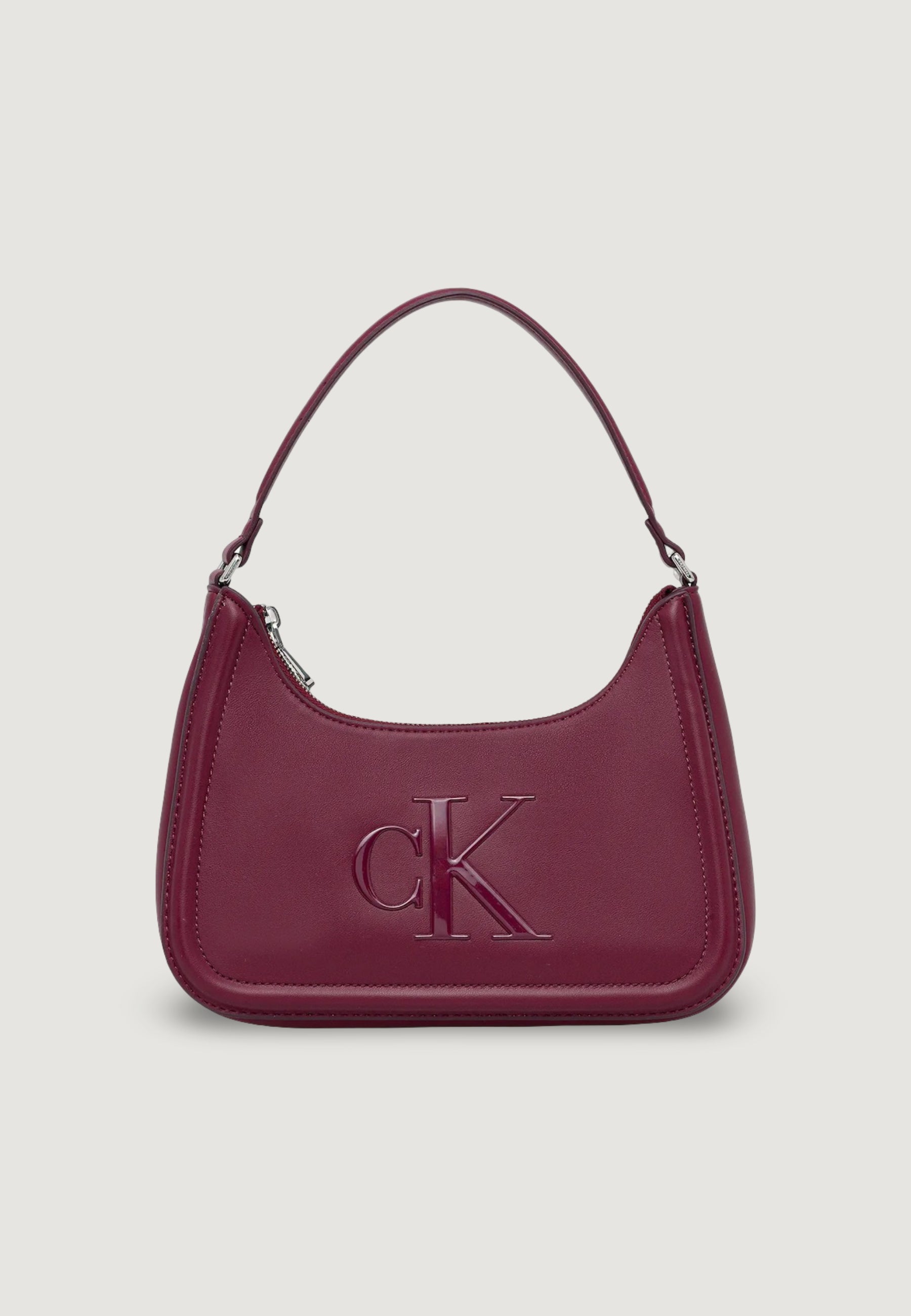 Borsa Calvin Klein RAISED CK SMALL SHOULDER BAG