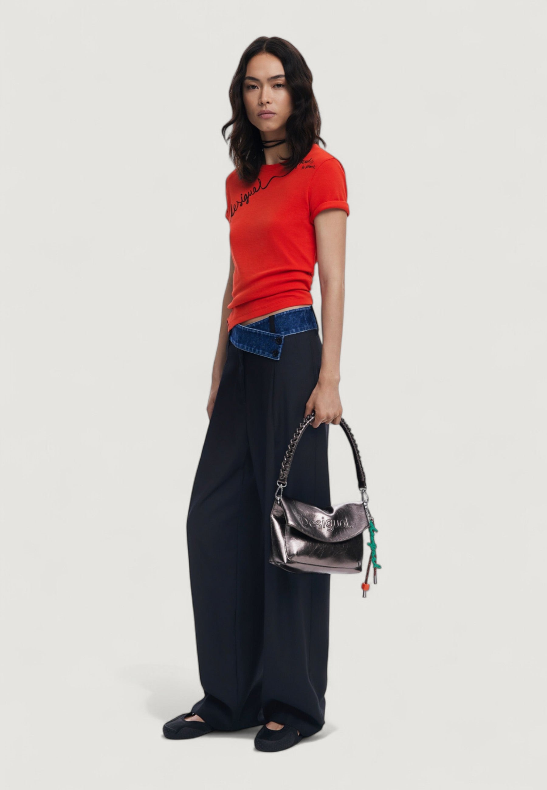 Borsa Desigual BAG_HALF LOGO TR
