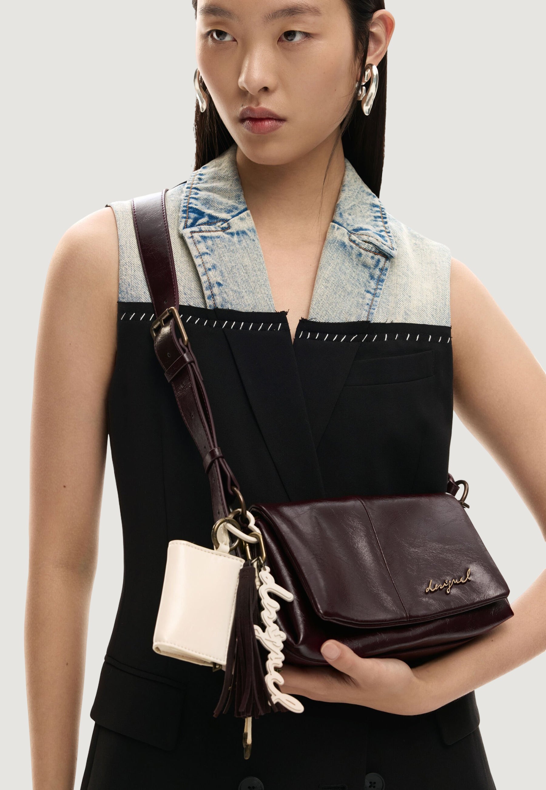 Borsa Desigual BAG_REPRISE GALAXY NARON CHOCO