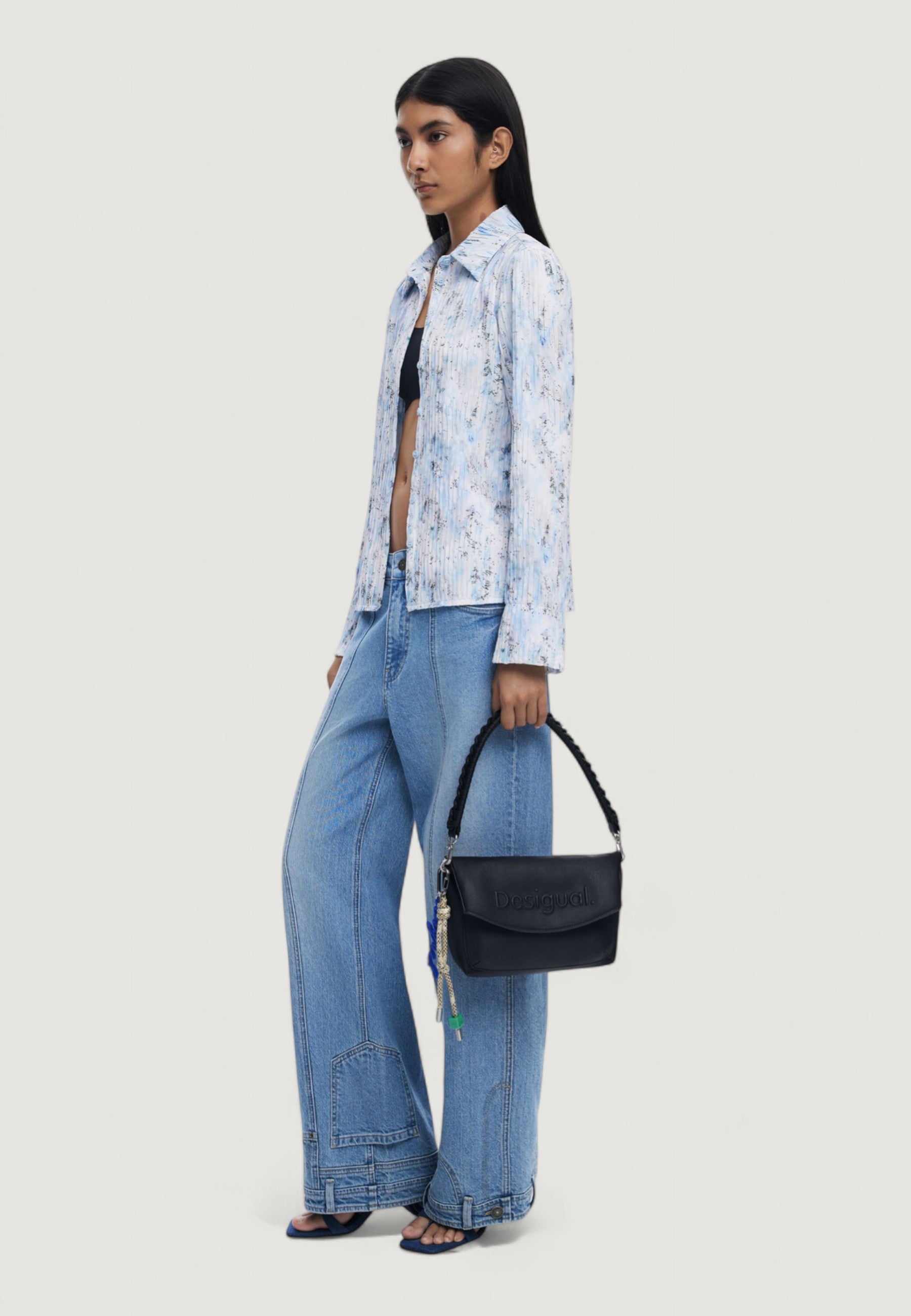 Borsa Desigual BAG_HALF LOGO TROKEL