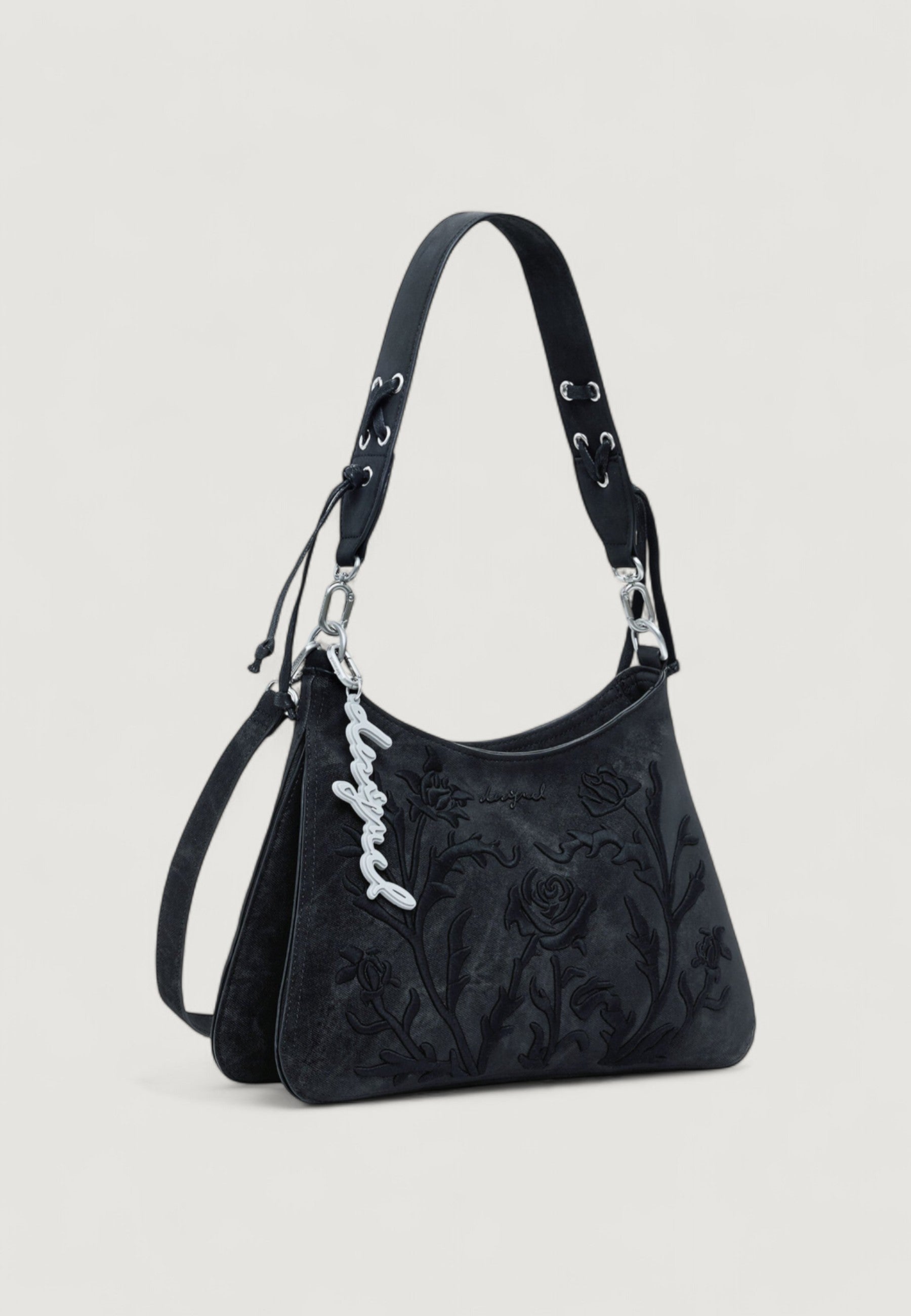 Borsa Desigual BAG_ROMEO_FLORAL TOTAL BL