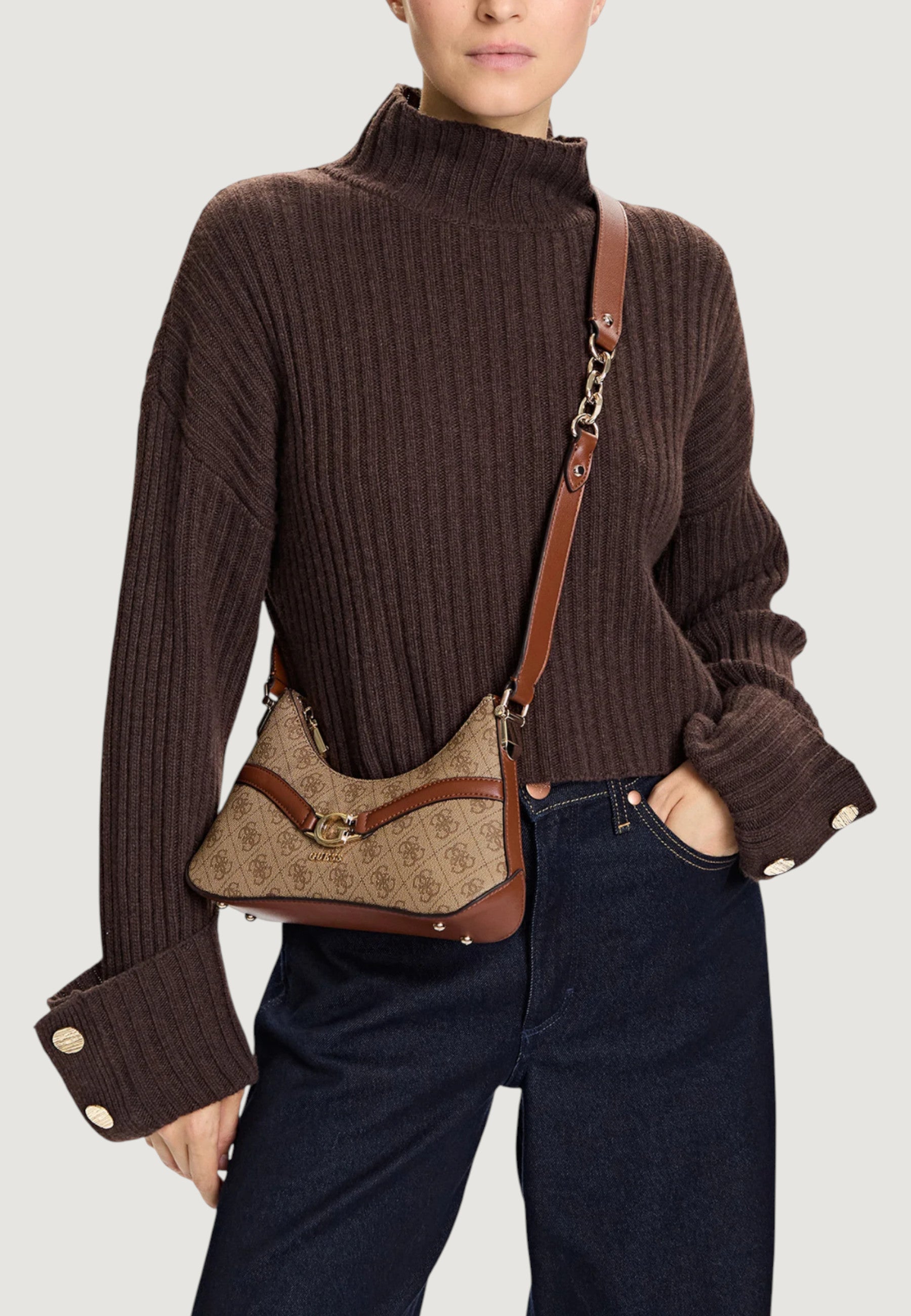 Borsa Guess DEA CROSSBODY TOP ZIP