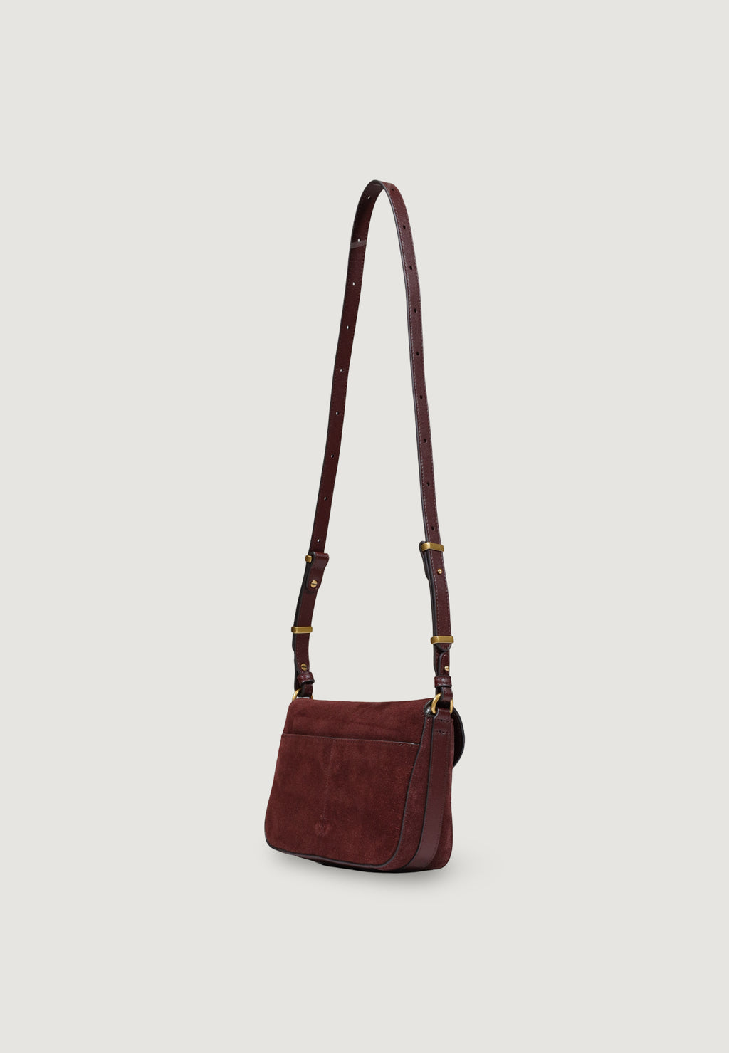 Borsa Pinko LOVE SATCHEL MINI SUEDE