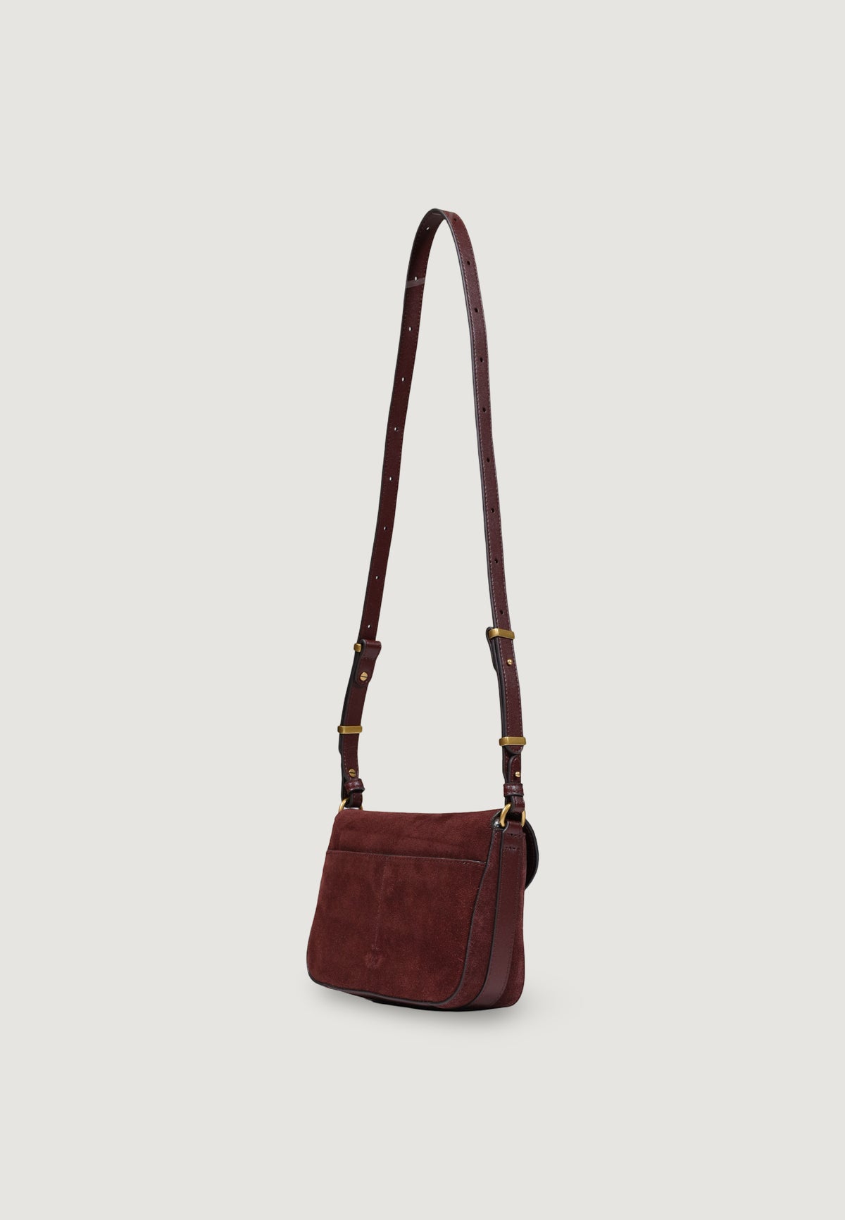 Borsa Pinko LOVE SATCHEL MINI SUEDE