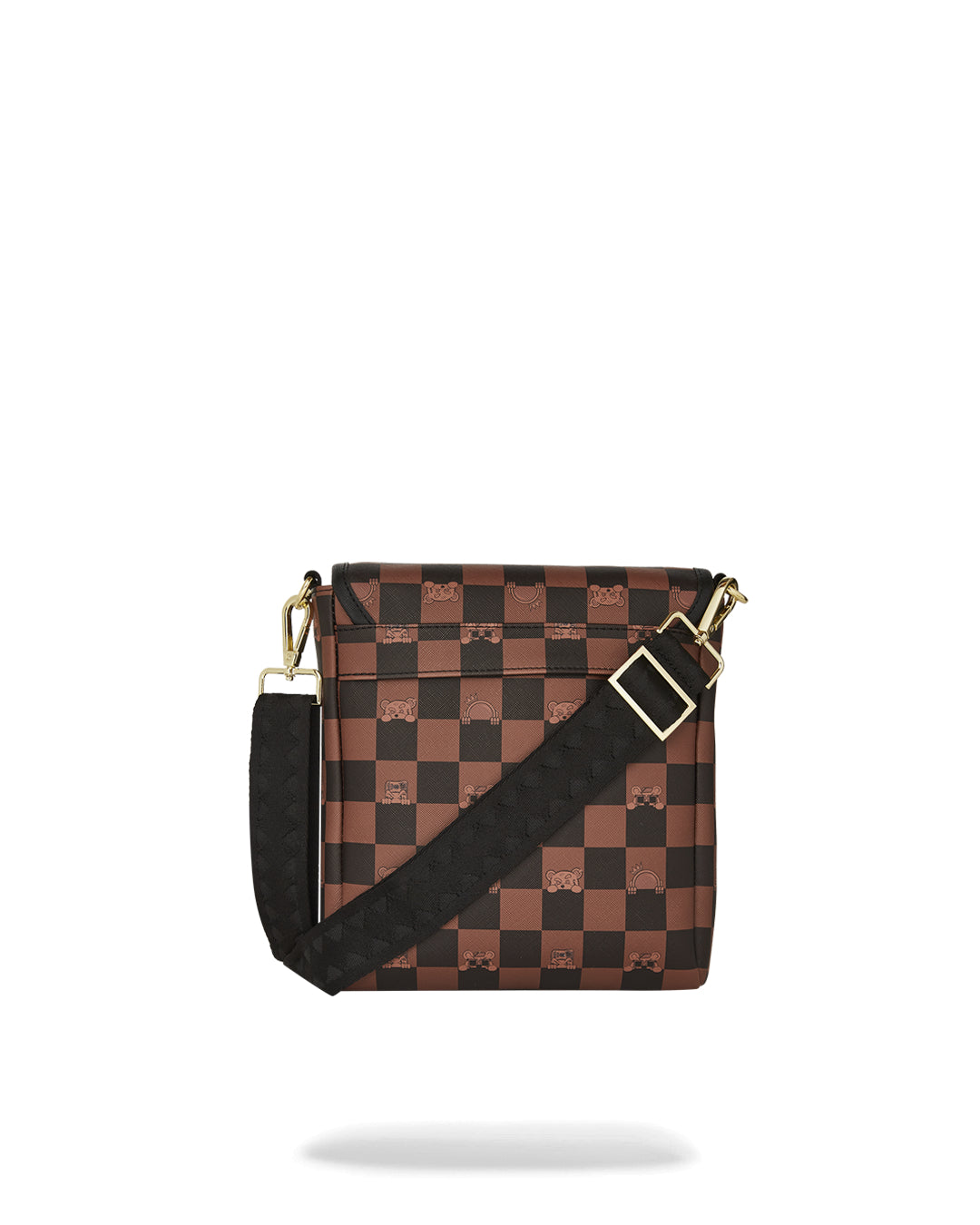 Borsa Sprayground PEEKING CHARACTER CHECK MESSENGER SLING
