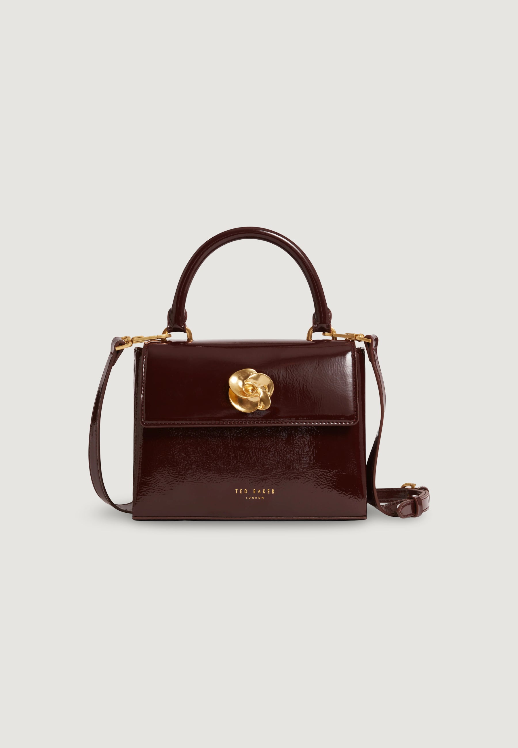 Borsa TED BAKER Rose Detail Mini Crinkle Bag