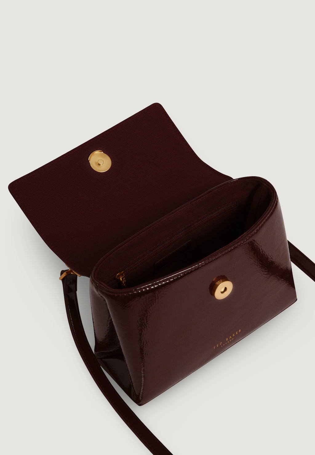 Borsa TED BAKER Rose Detail Mini Crinkle Bag