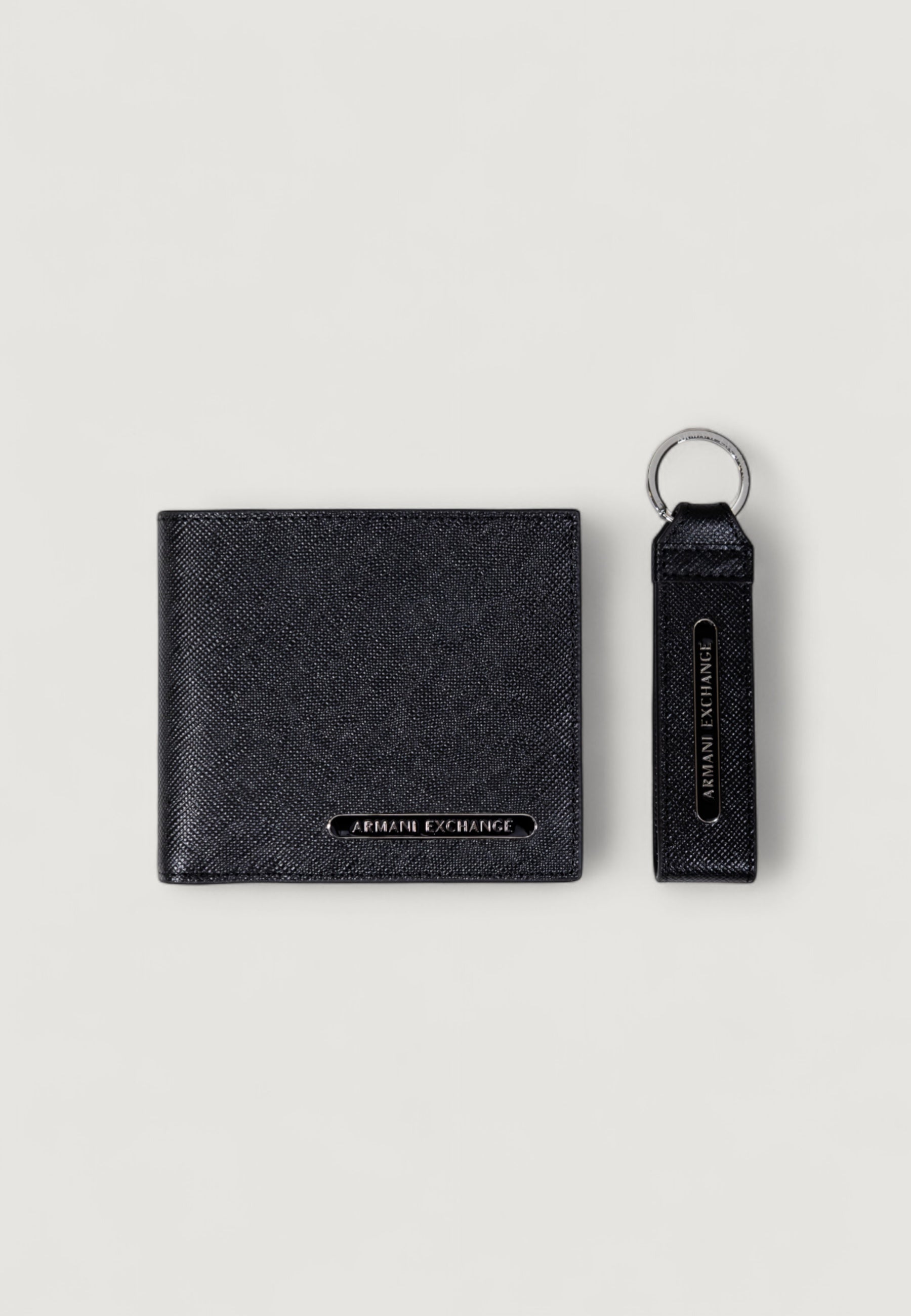 Box portafoglio + accessorio Armani Exchange SMALL LEATHER GOODS SET