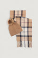 Box sciarpa e cappello Barbour DOVER BEANIE & HAILES SCARF