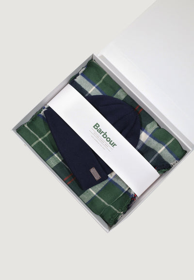 Box sciarpa e cappello Barbour SWINTON & GALINGALE GIFT SET