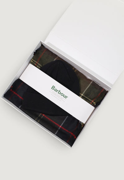 Box sciarpa e cappello Barbour SWINTON & GALINGALE GIFT SET