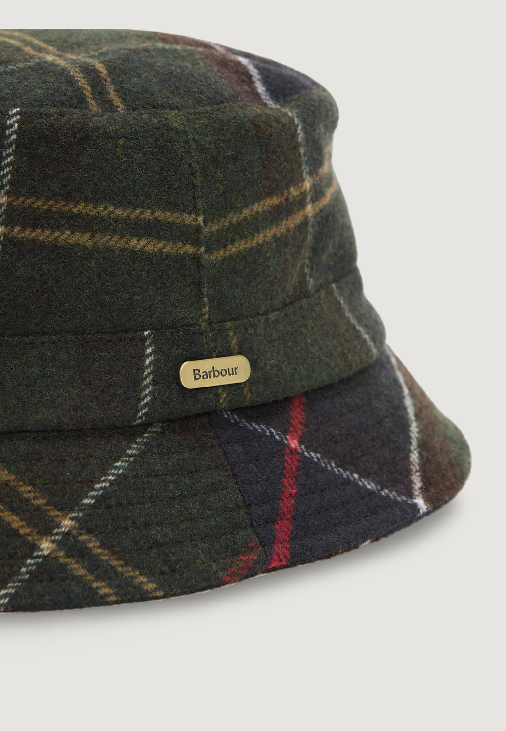 Bucket Barbour HEIDI TARTAN SPORTS HAT