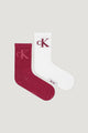 Calzini Calvin Klein Jeans CKJ WOMEN SOCK 2P MONOGRAM