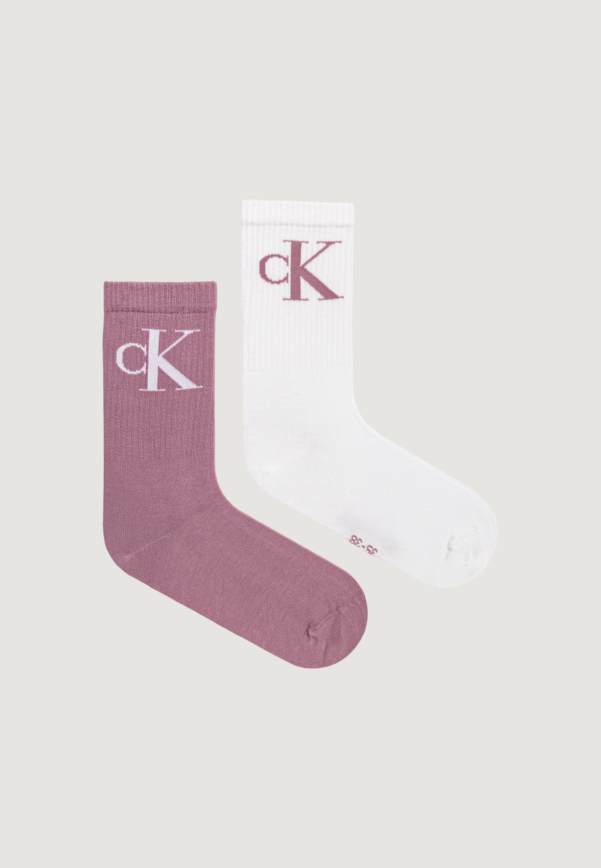 Socks Calvin Klein Jeans CKJ WOMEN SOCK 2P MONOGRAM