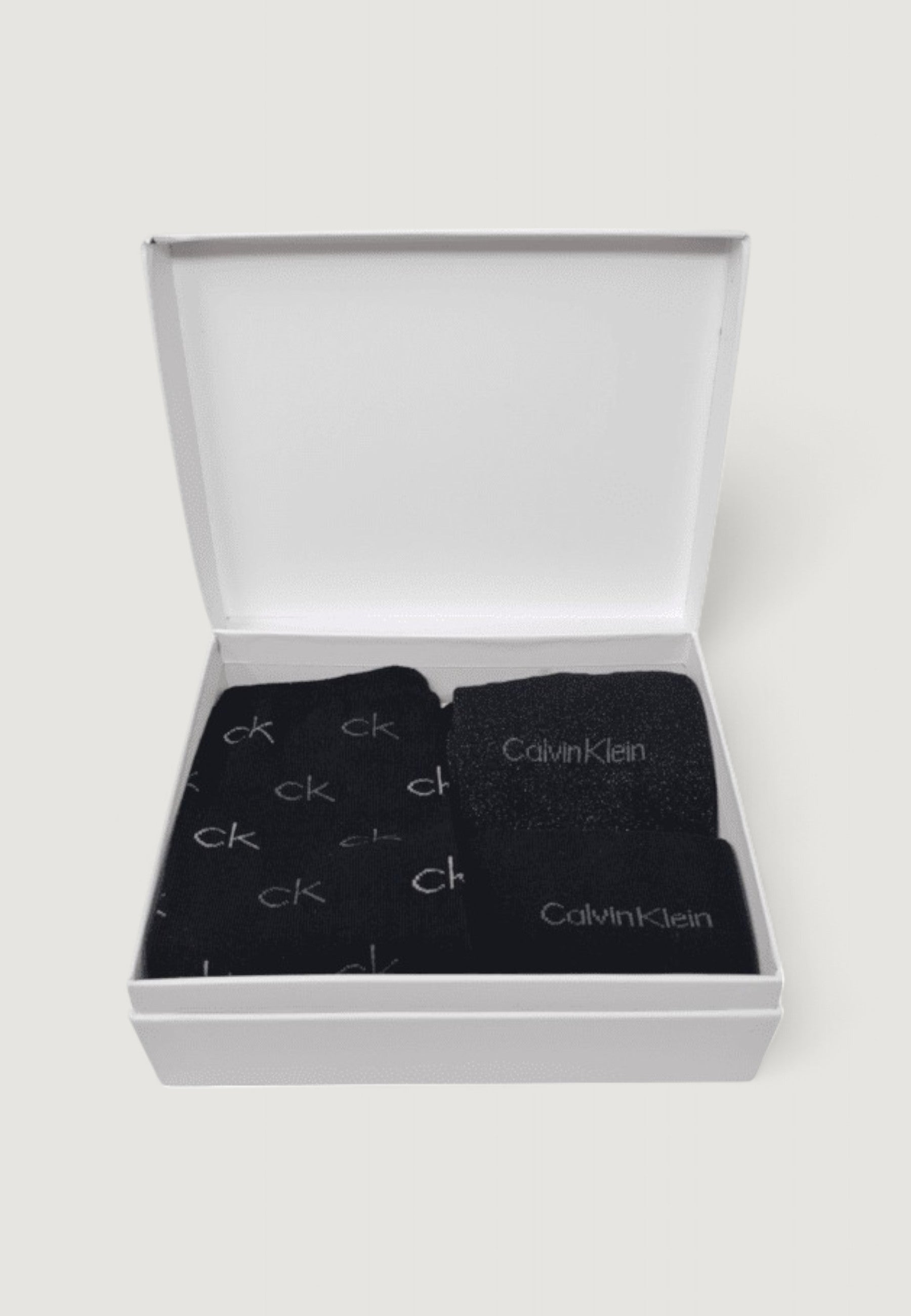 Calzini Calvin Klein SOCK 3P LUREX LOGO GI
