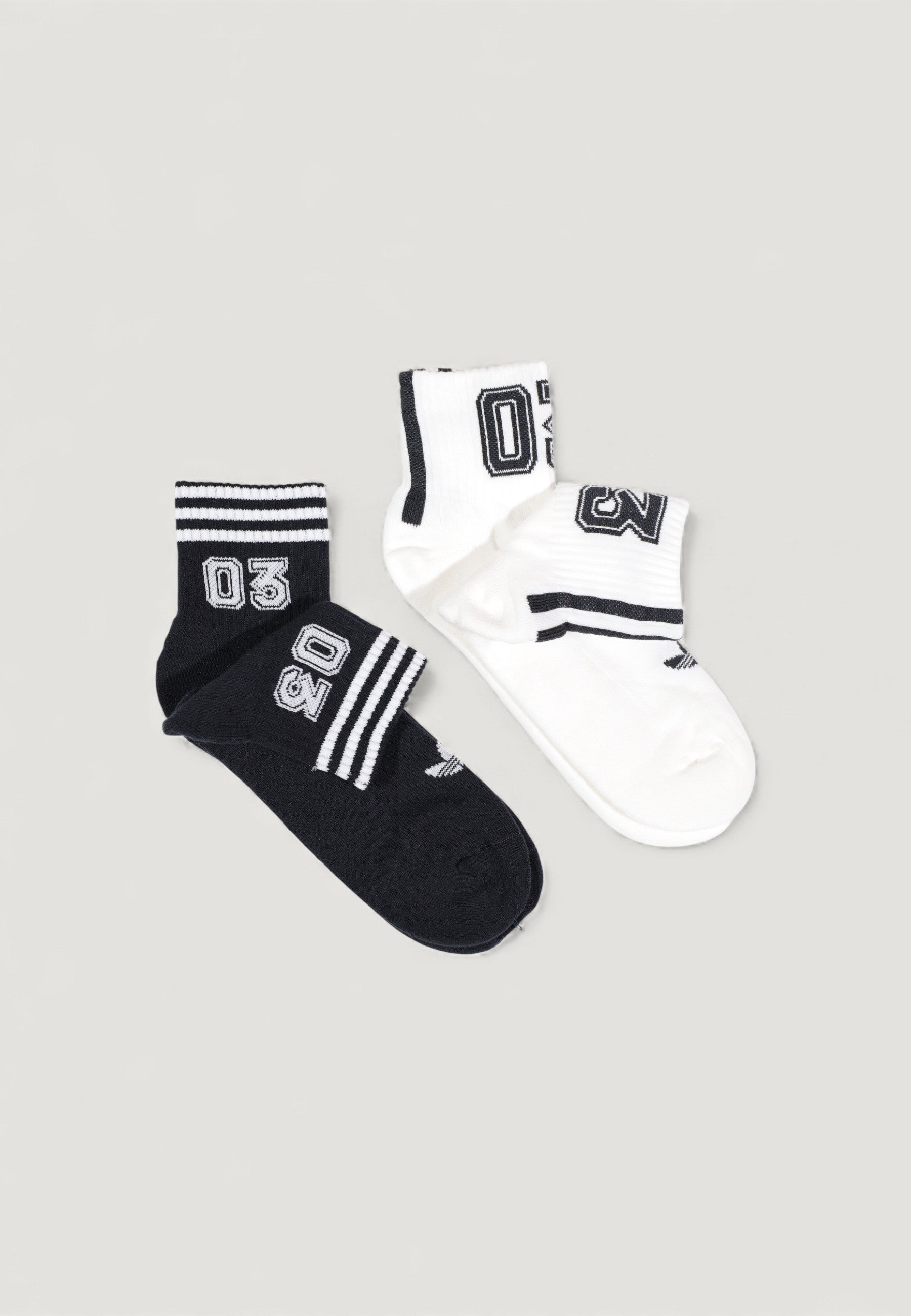 Socks Adidas Originals 3S 03 1/4 S 2P UNISEX
