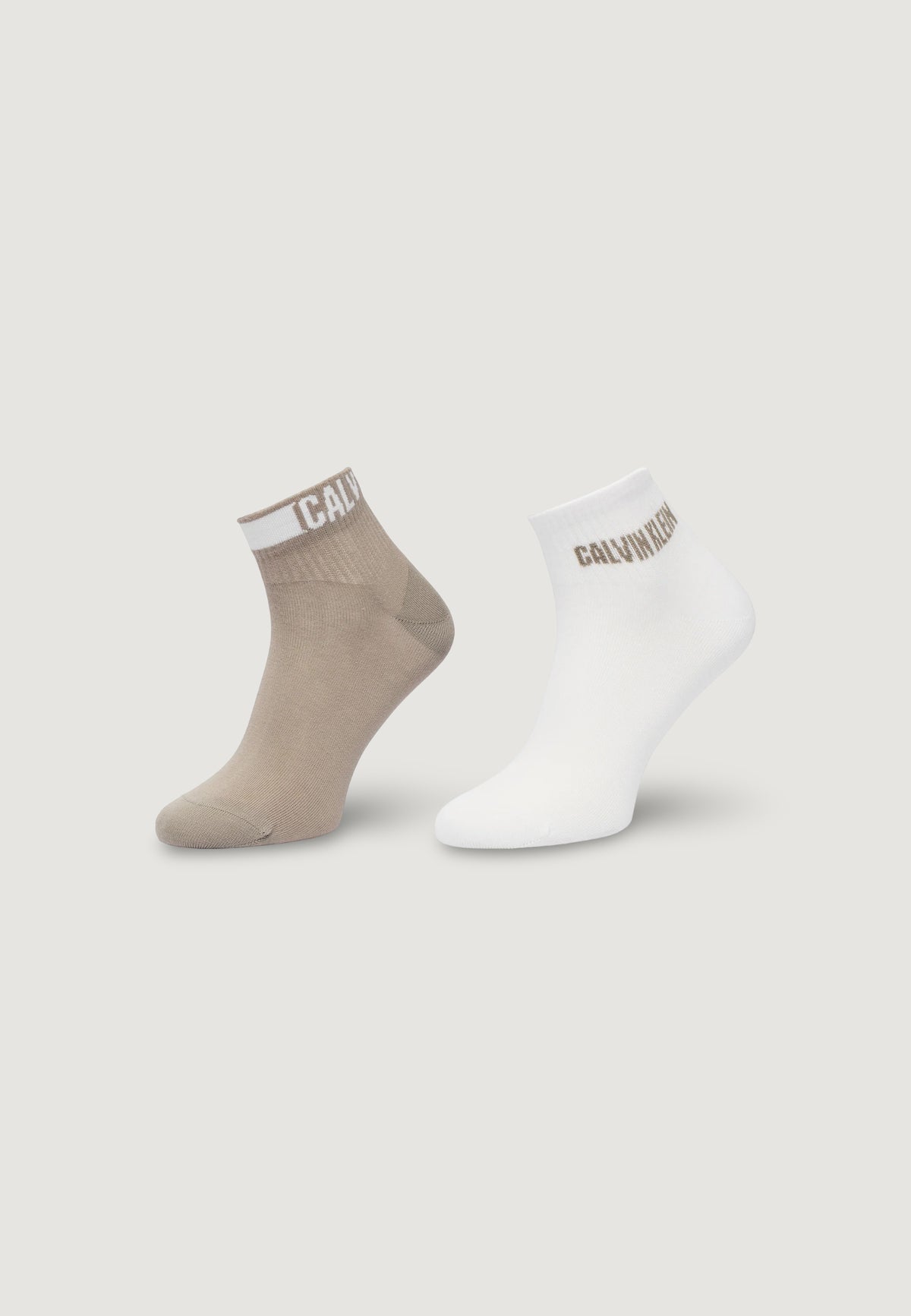 Socks Calvin Klein MEN QUARTER 2P LOGO STRIPE
