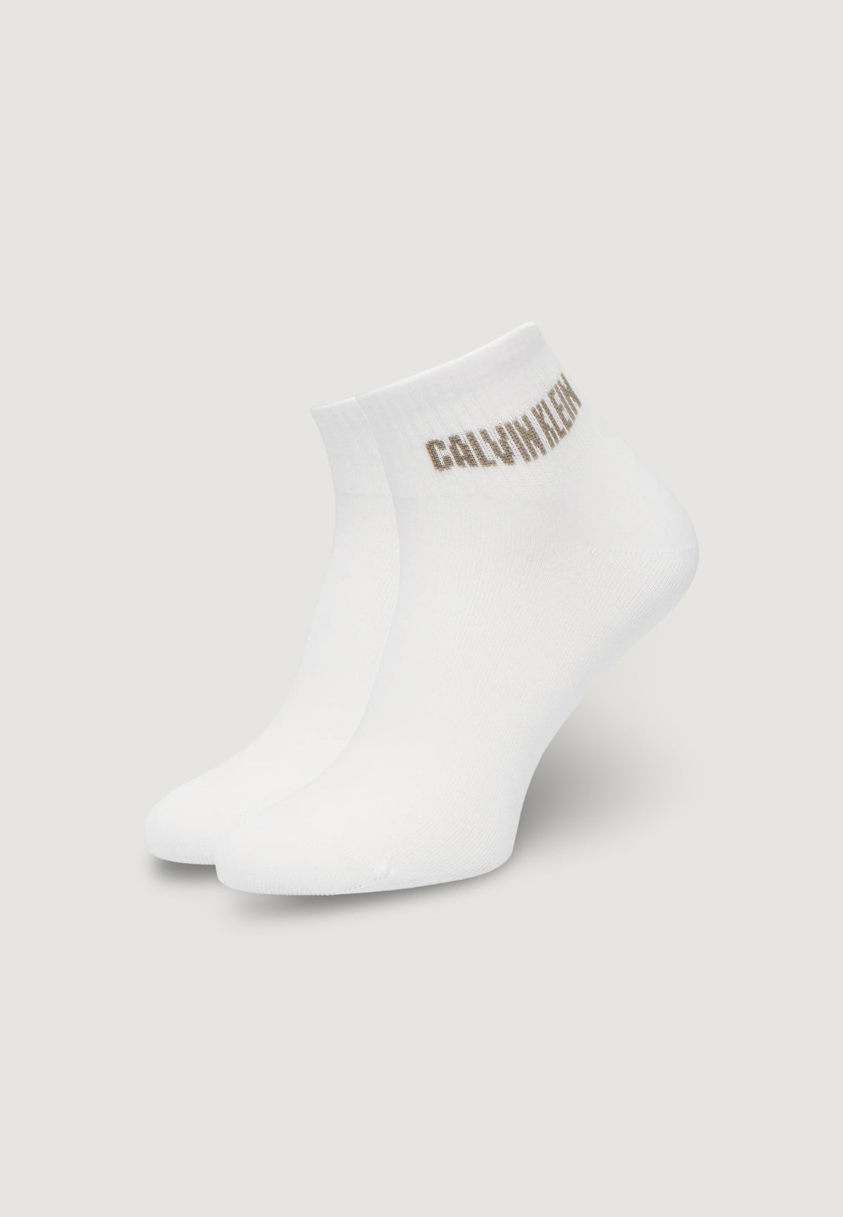 Socks Calvin Klein MEN QUARTER 2P LOGO STRIPE