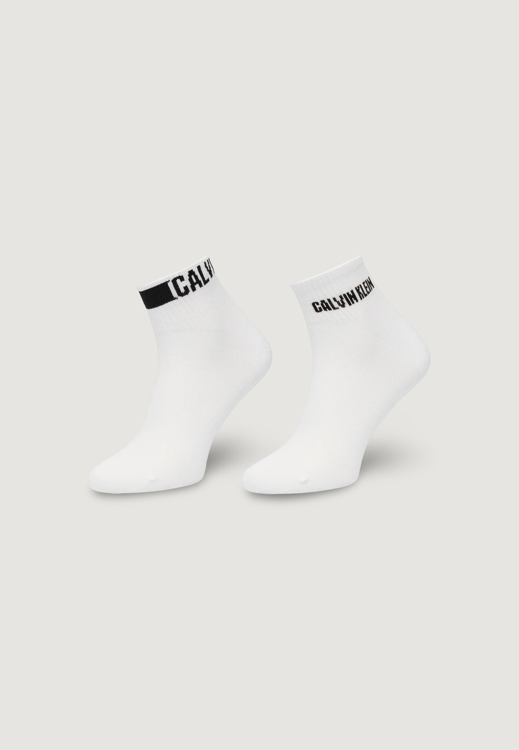 Socks Calvin Klein MEN QUARTER 2P LOGO STRIPE