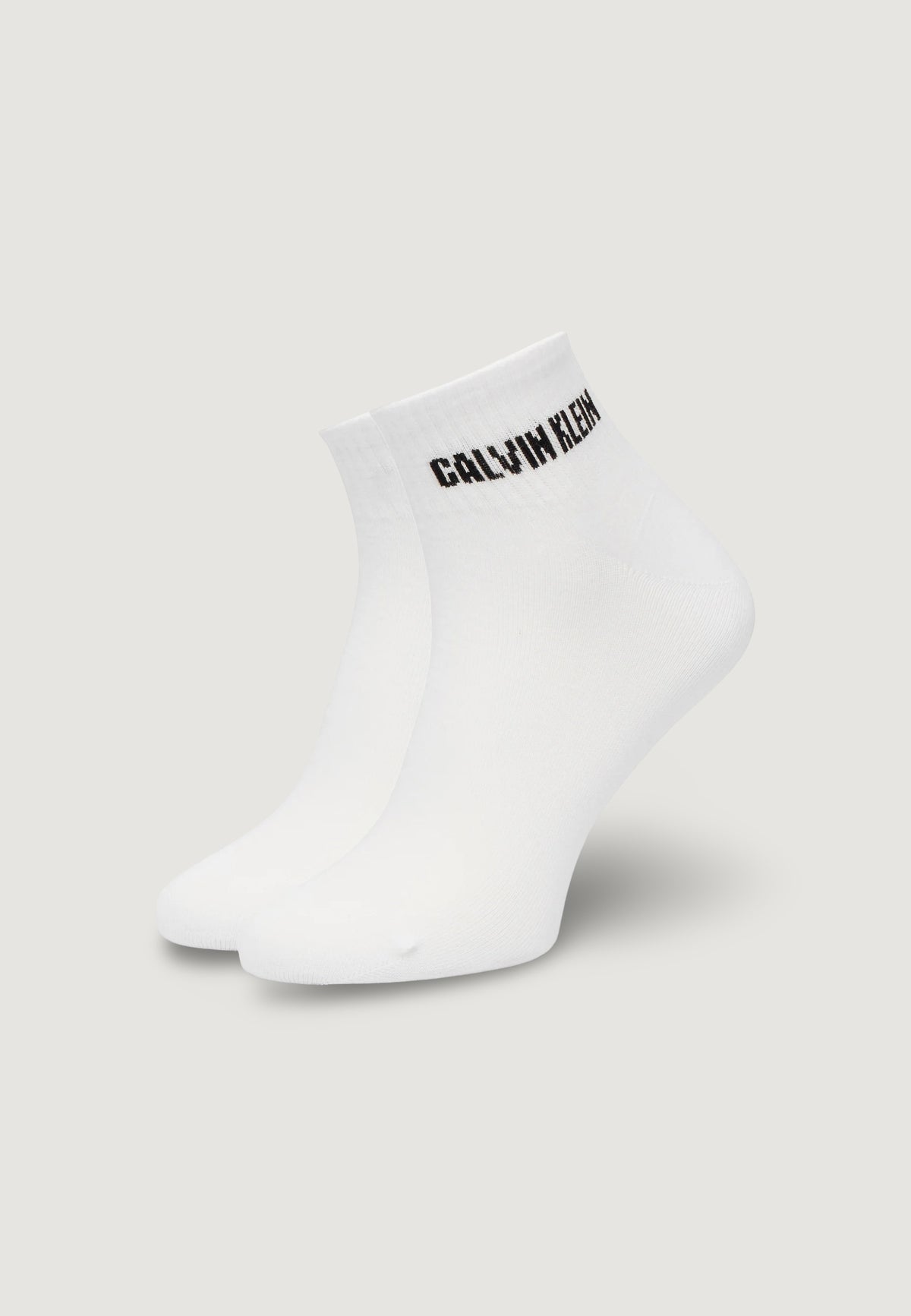 Socks Calvin Klein MEN QUARTER 2P LOGO STRIPE