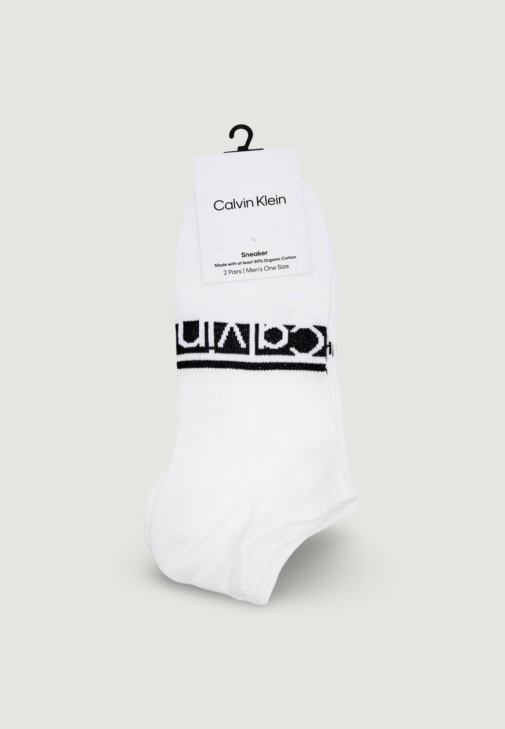 Calzini corti Calvin Klein Jeans CK MEN SNEAKER 2P LOGO STRIPE