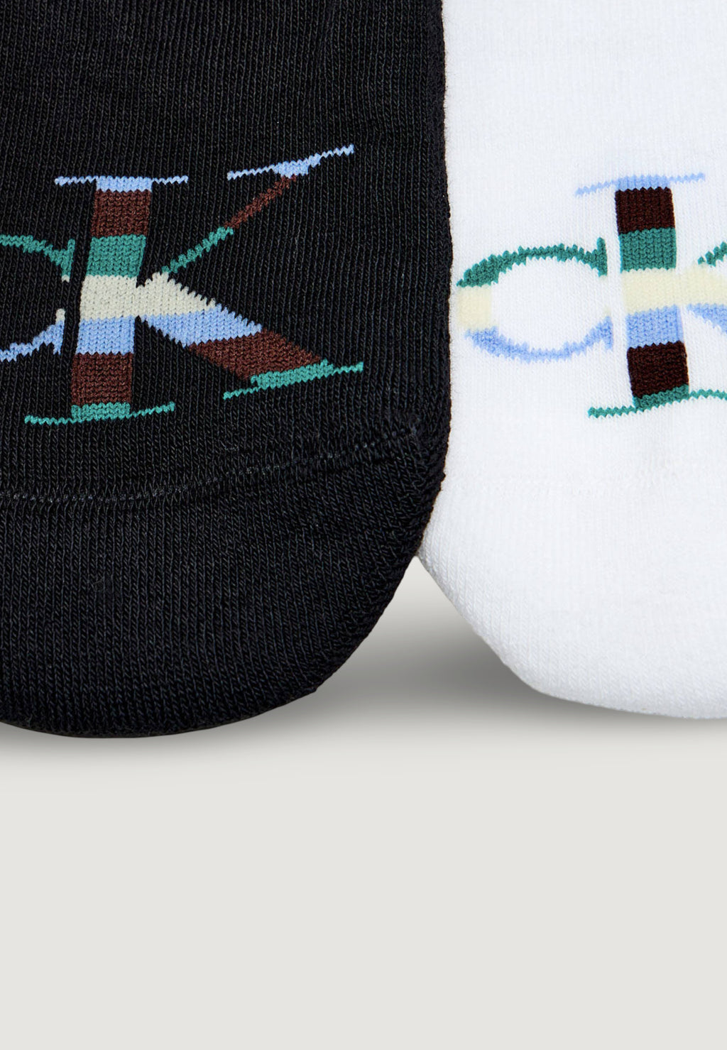 Calzini corti Calvin Klein Jeans CKJ MEN FOOTIE HIGH CUT 2P MONOGR