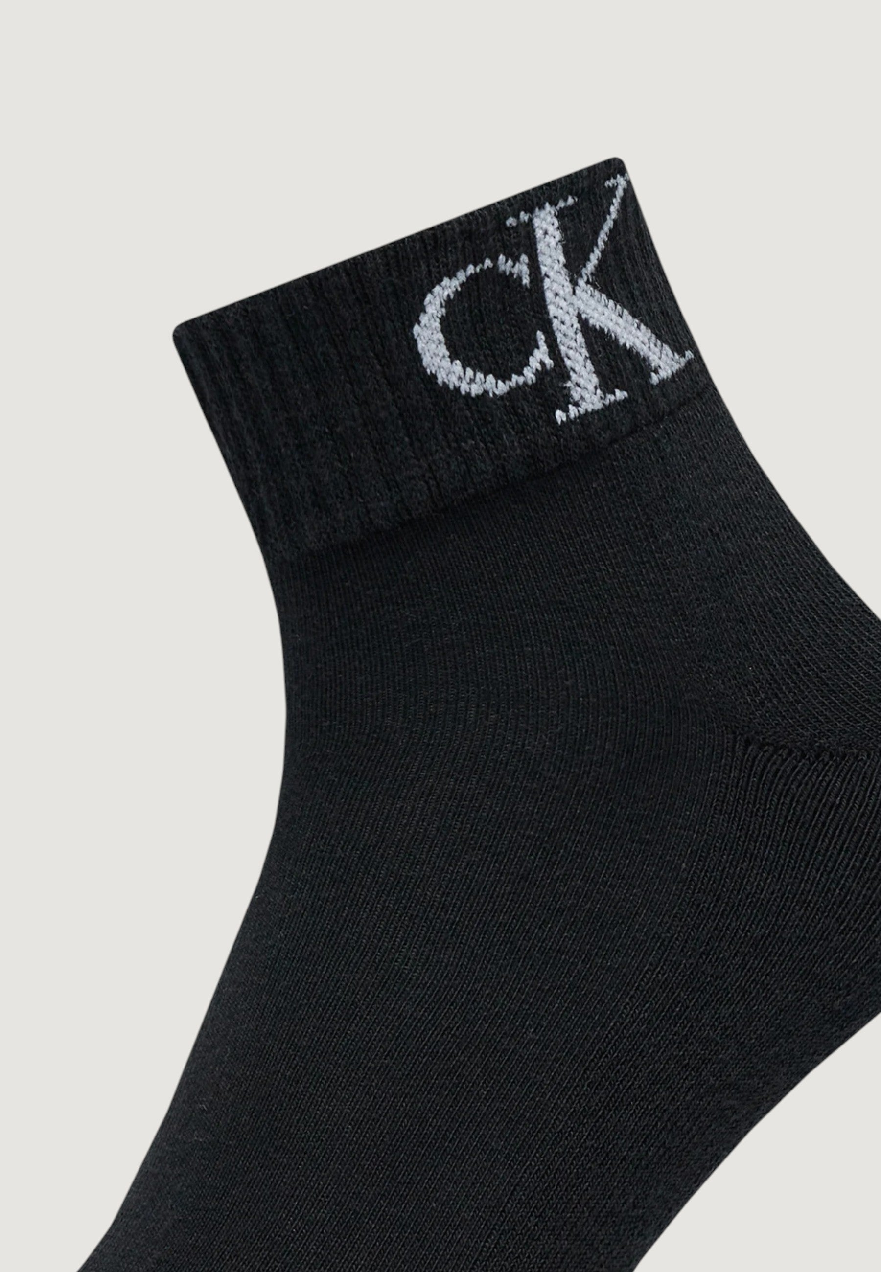 Calzini corti Calvin Klein Jeans CKJ MEN QUARTER 2P MONOGRAM