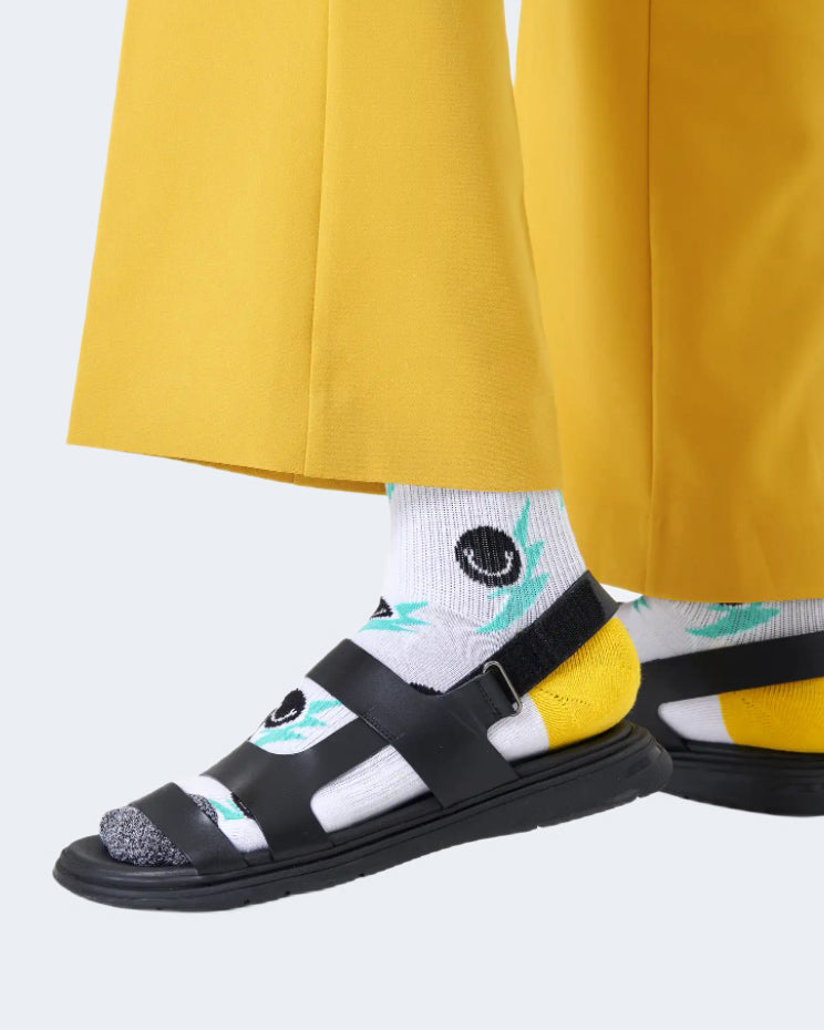 Calzini Happy Socks SMILE FLASH CREW SOCK