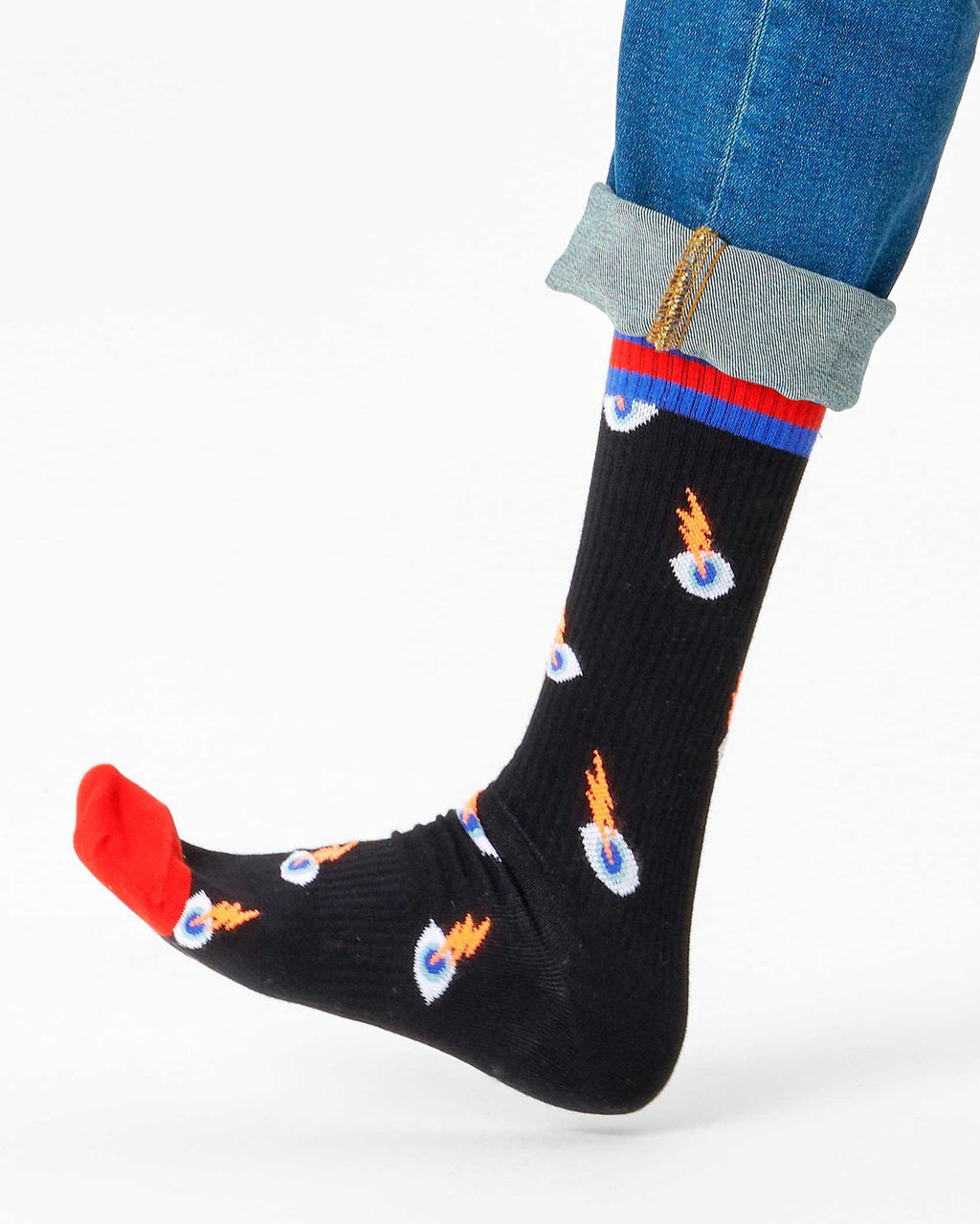 Calzini Happy Socks I SEE YOU THIN CREW SOCKS