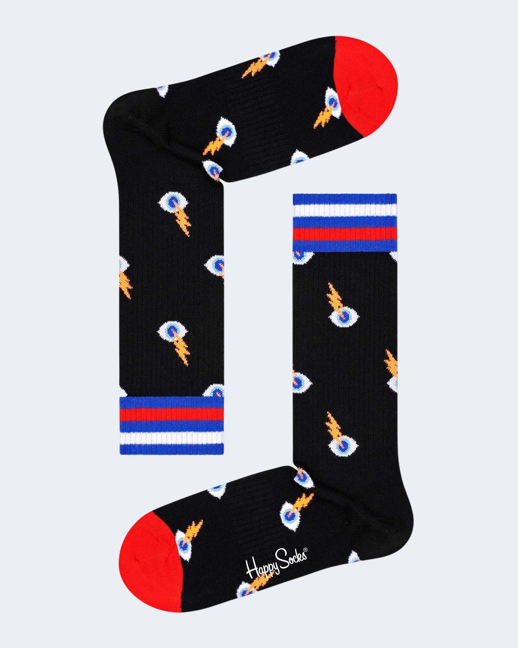 Calzini Happy Socks I SEE YOU THIN CREW SOCKS