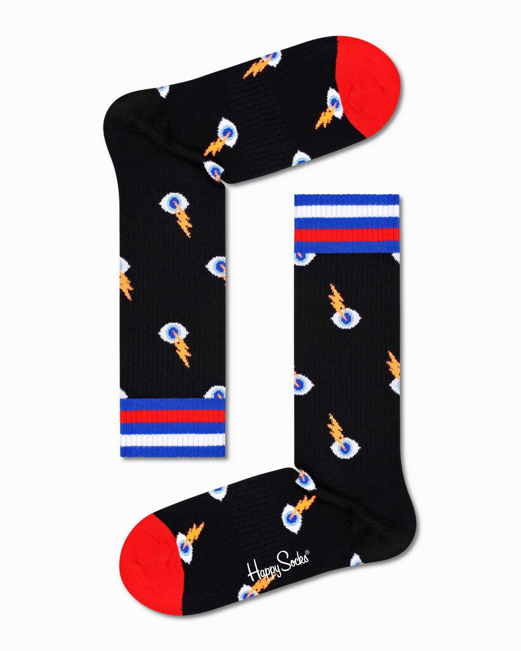 Calzini Happy Socks I SEE YOU THIN CREW SOCKS