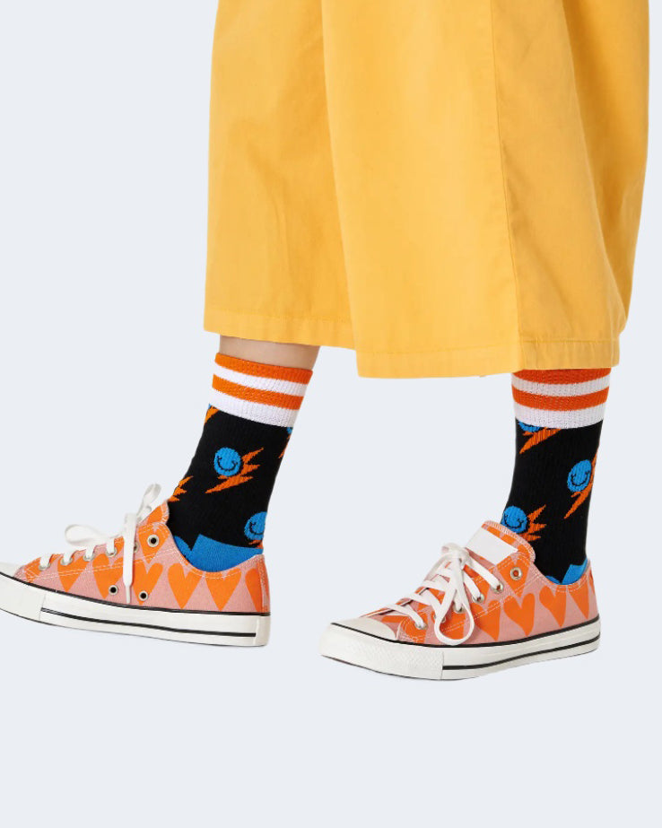 Calzini Happy Socks SMILE FLASH CREW SOCK