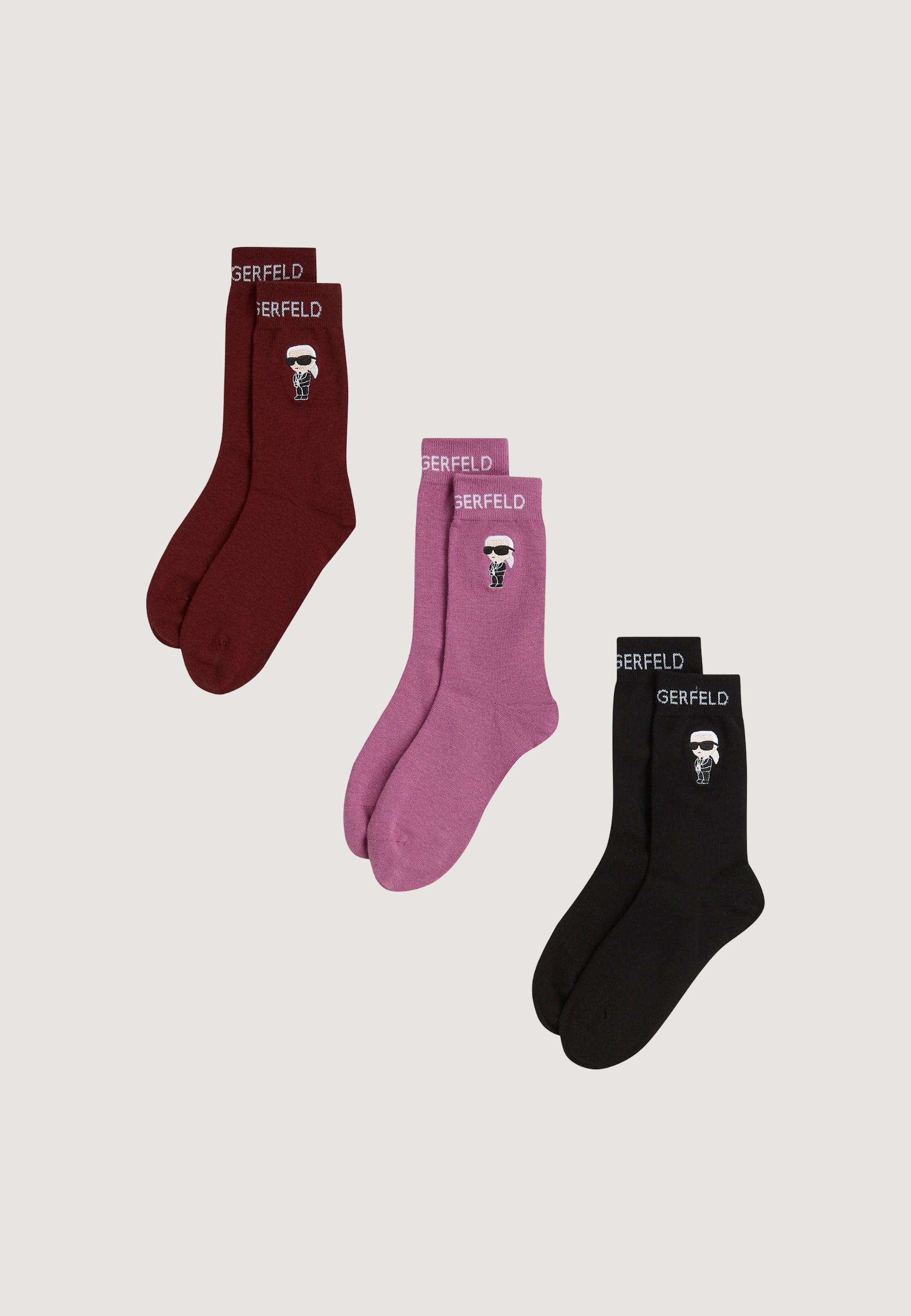 Socks Karl Lagerfeld Jeans K/Ikon Sock 3Pk
