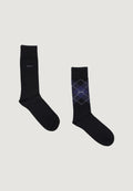 Knee high socks Boss 2P RS Argyle CC