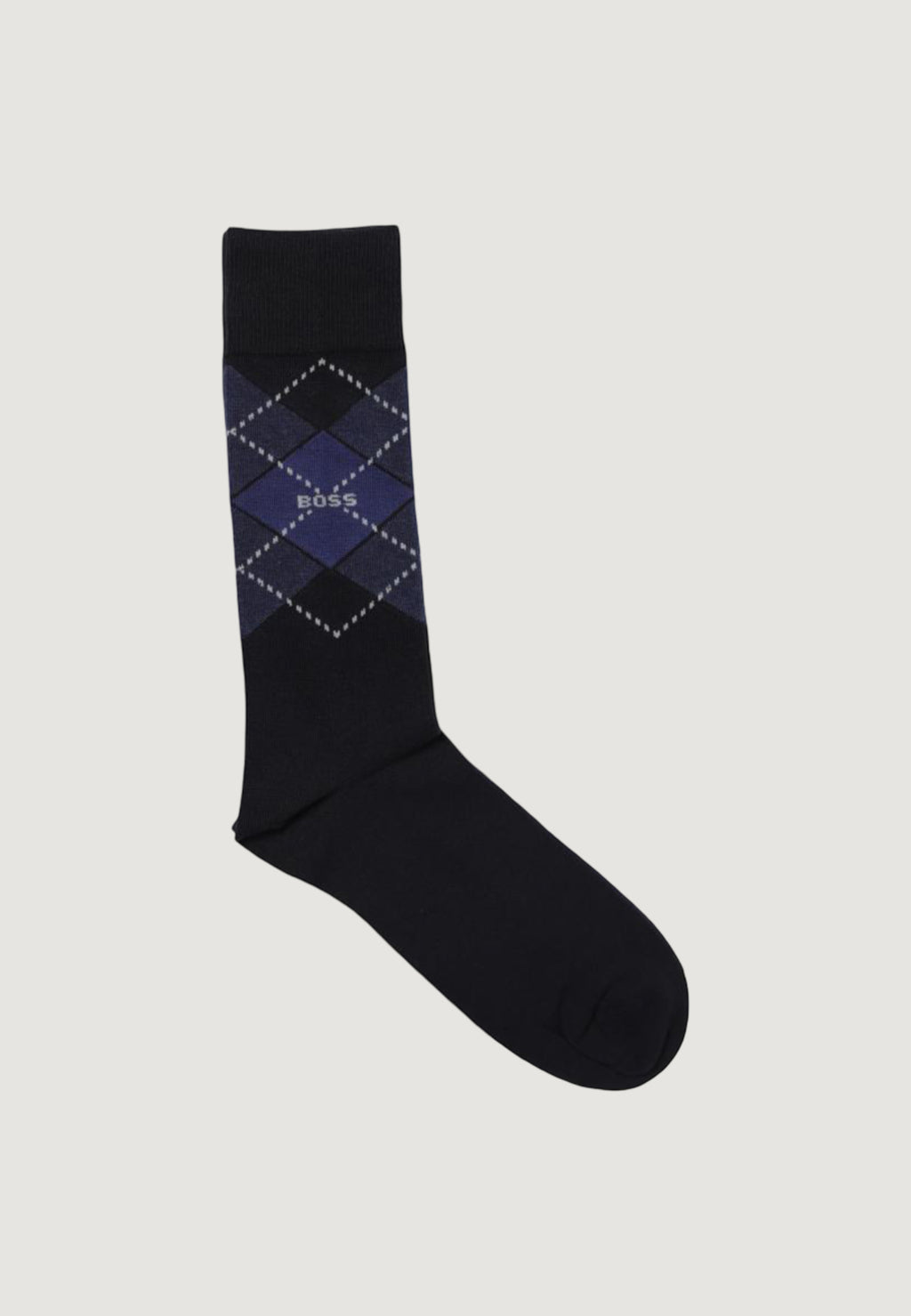 Knee high socks Boss 2P RS Argyle CC