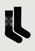 Knee high socks Boss 2P RS Argyle CC