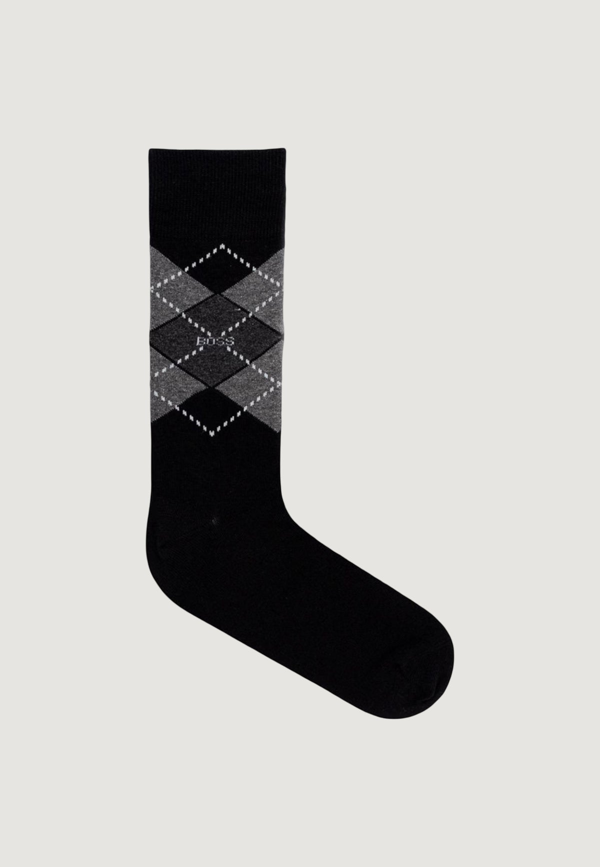 Knee high socks Boss 2P RS Argyle CC