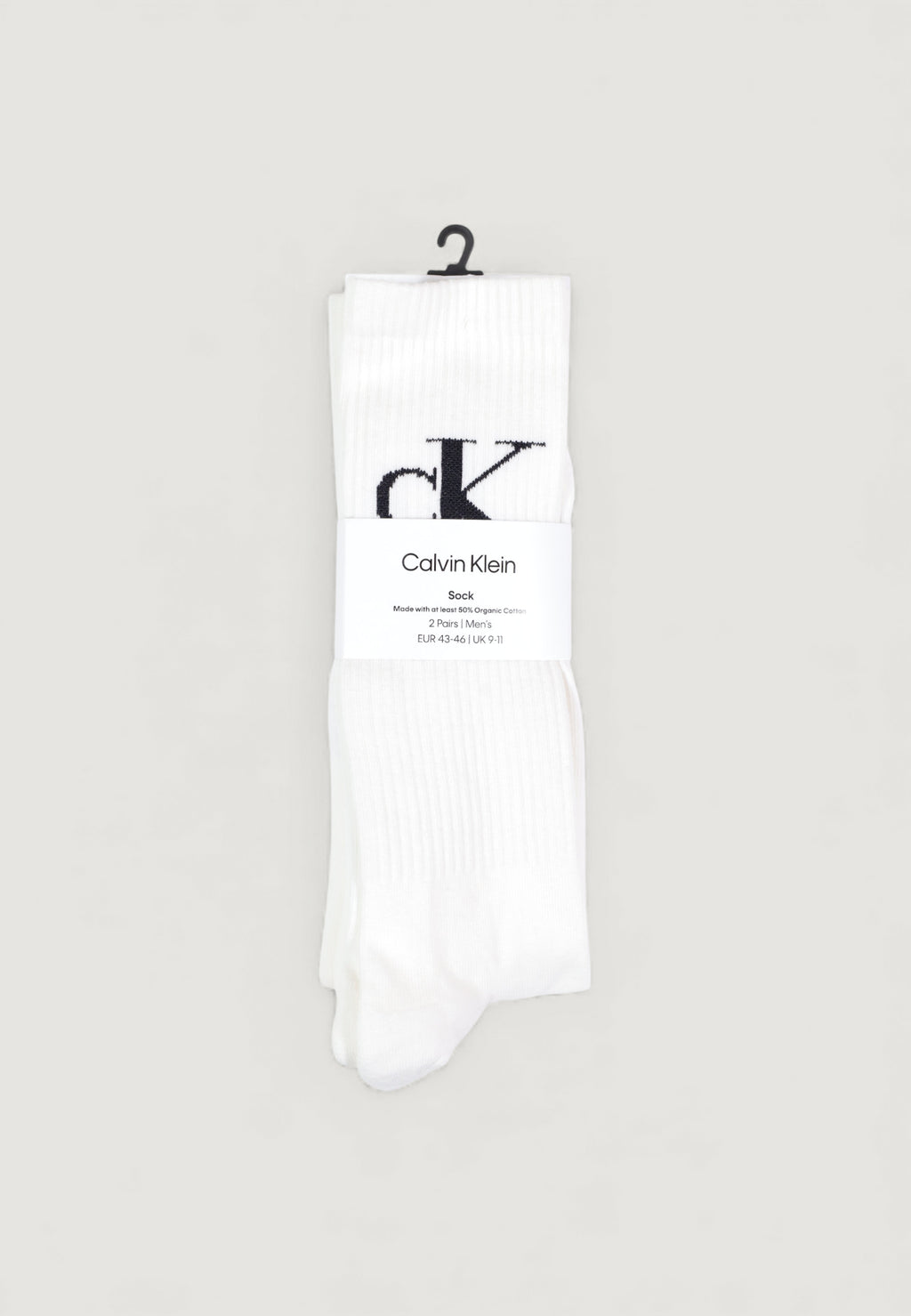 Knee high socks Calvin Klein CKJ MEN SOCK 2P MONOGRAM