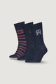 Knee high socks Calvin Klein Jeans MEN SOCK 3P GIFTBOX MONOGRAM STRIPE