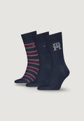 Knee high socks Calvin Klein Jeans MEN SOCK 3P GIFTBOX MONOGRAM STRIPE