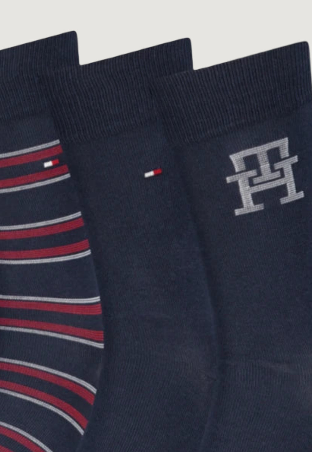 Knee high socks Calvin Klein Jeans MEN SOCK 3P GIFTBOX MONOGRAM STRIPE