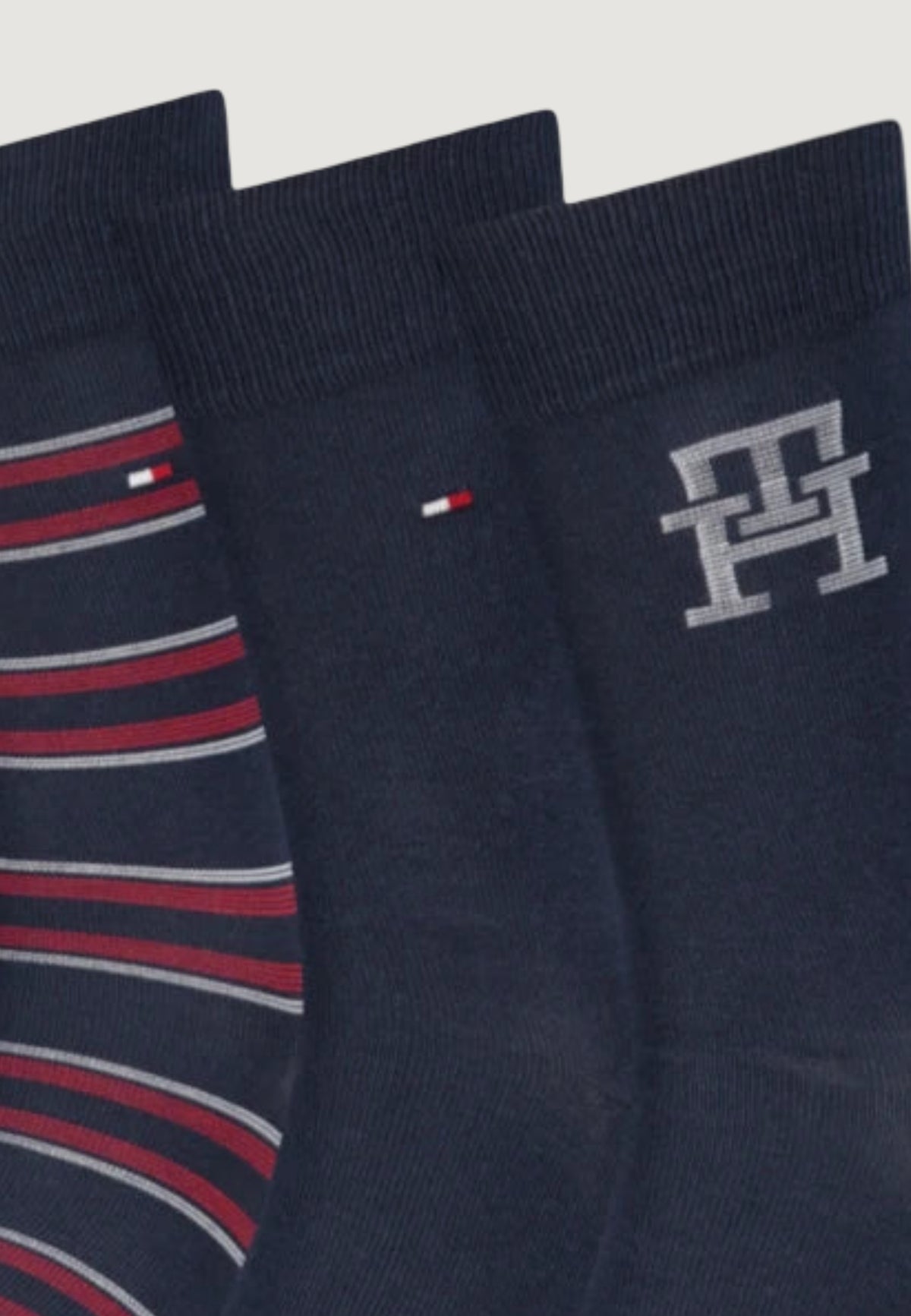 Knee high socks Calvin Klein Jeans MEN SOCK 3P GIFTBOX MONOGRAM STRIPE