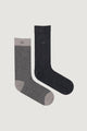 Knee high socks Calvin Klein Jeans MEN SOCK 2P MOULINE STRUCTURE